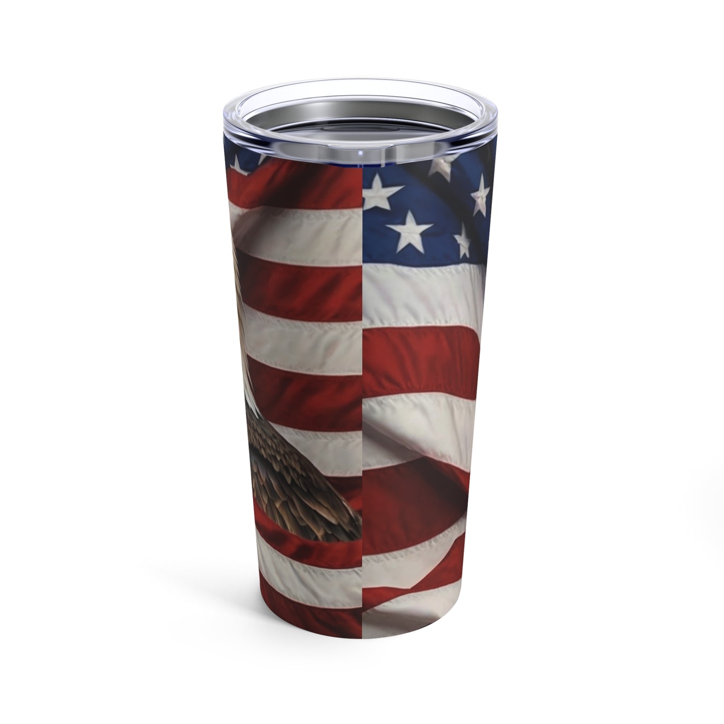 Patriotic Eagle Tumbler Patriotic Gift 3D Image