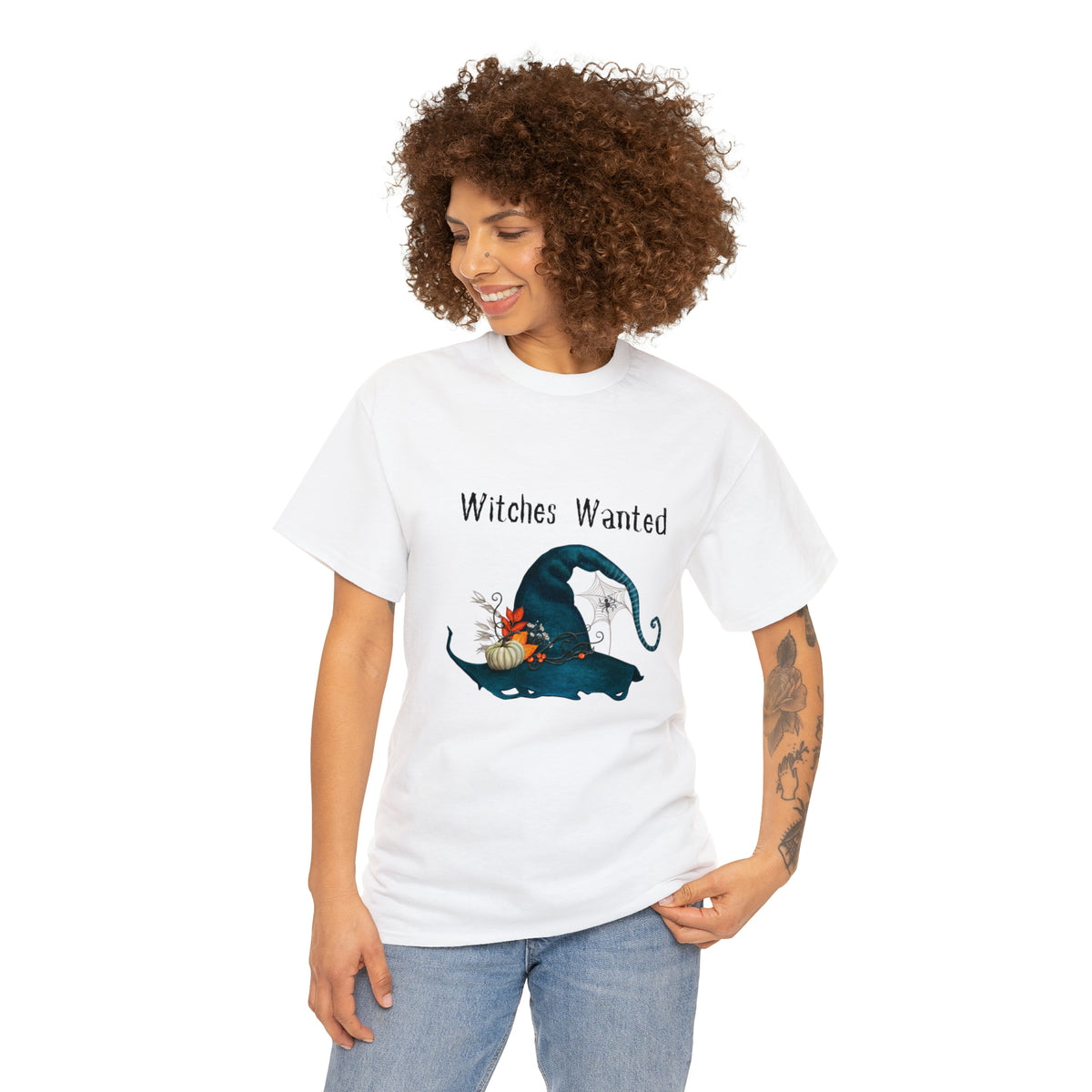 Halloween Witch Hat T-Shirt Witches Wanted