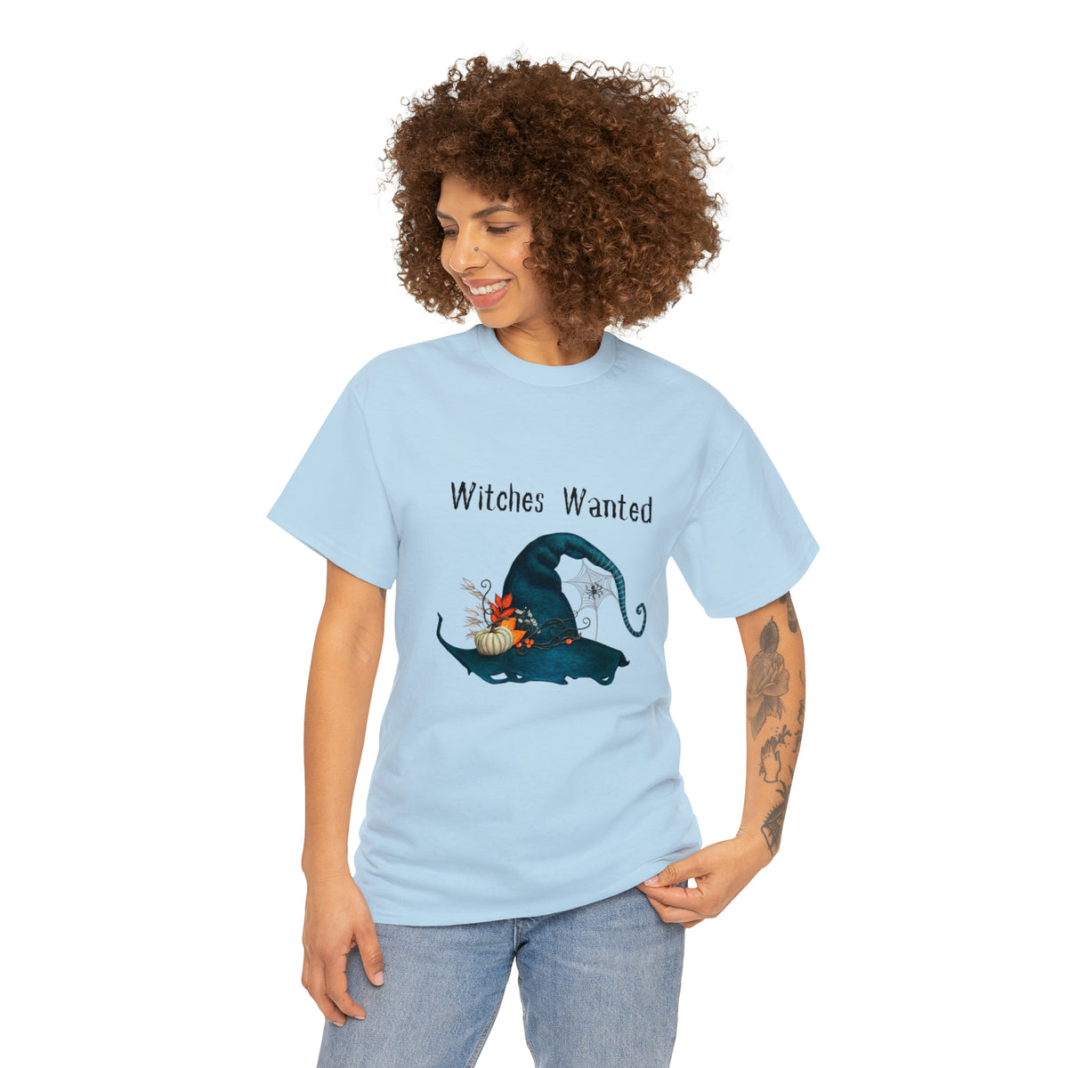 Halloween Witch Hat T-Shirt Witches Wanted