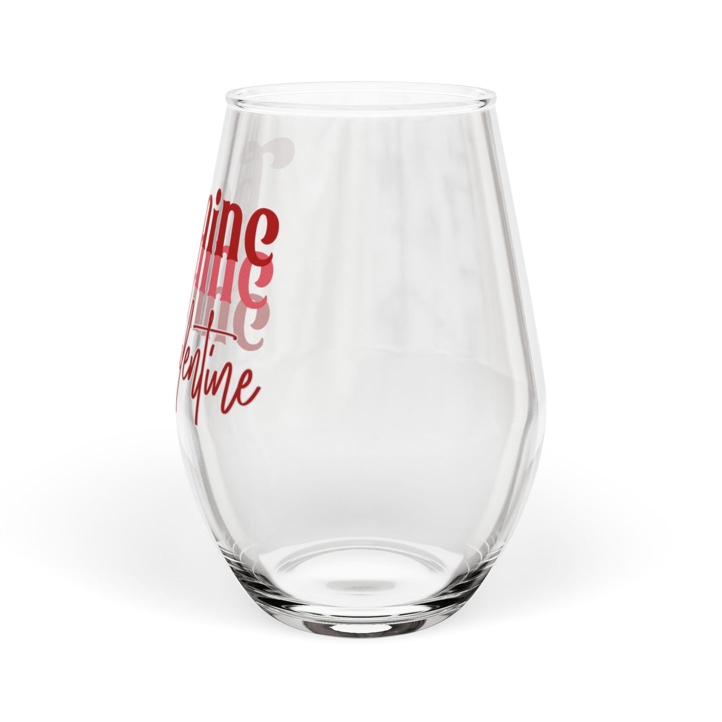 Be Mine Valentine Glass – Romantic Wine Tumbler