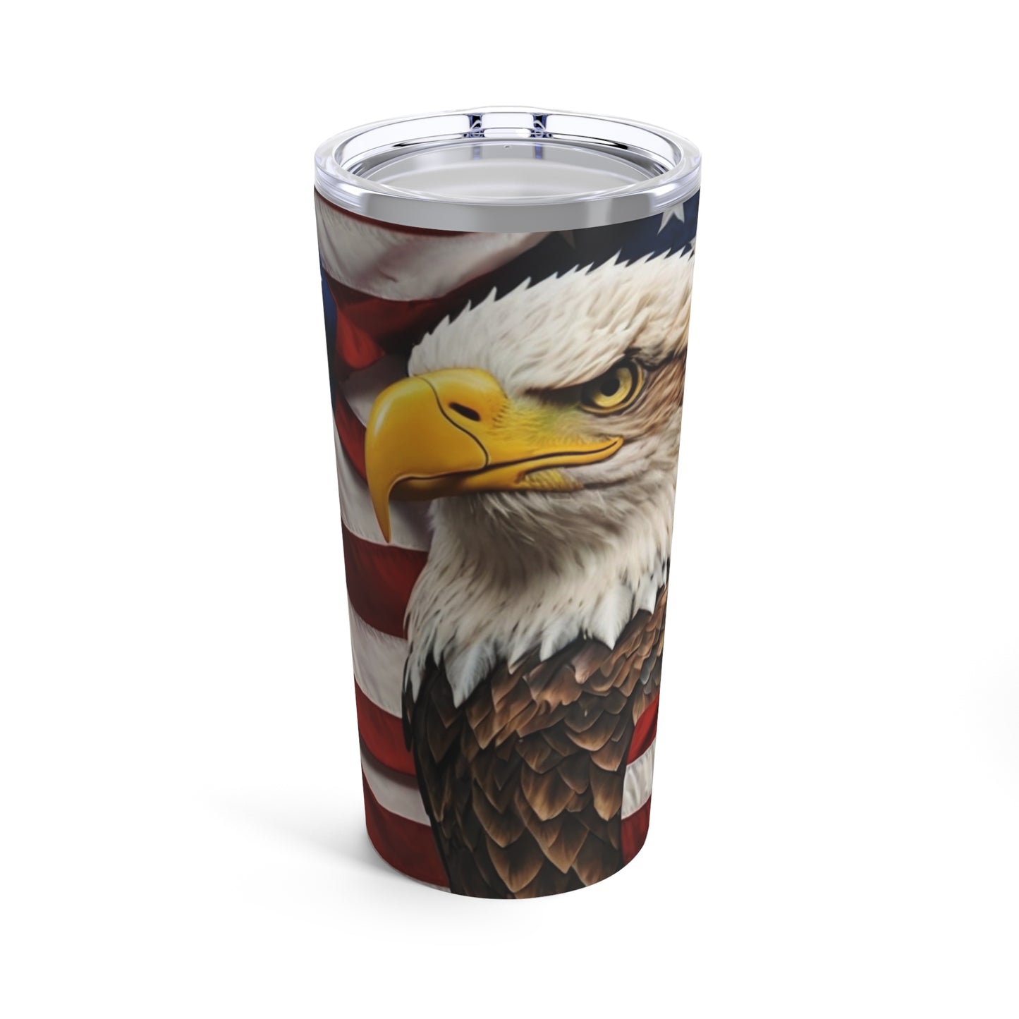 Patriotic Eagle Tumbler Patriotic Gift 3D Image