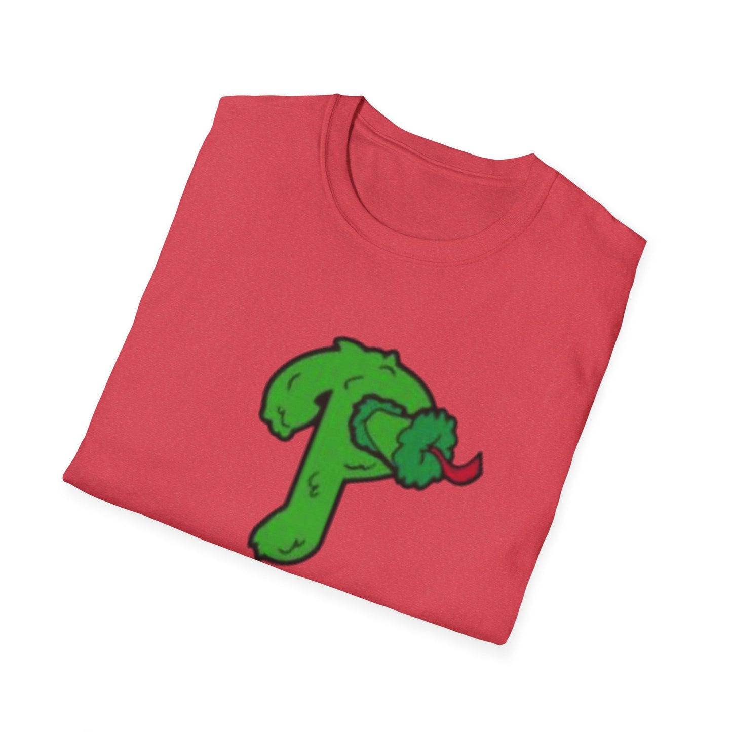 Philly Phanatic Cartoon Image T-Shirt - Fun Baseball Fan Tee, Sports Lover Graphic Top, Gift Shirt for Philadelphia Fans, Soft Cotton Tee,