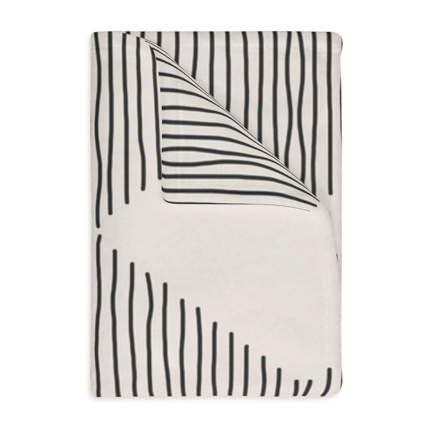 Modern Neutral Geometric Blanket | Minimal Boho Home Decor