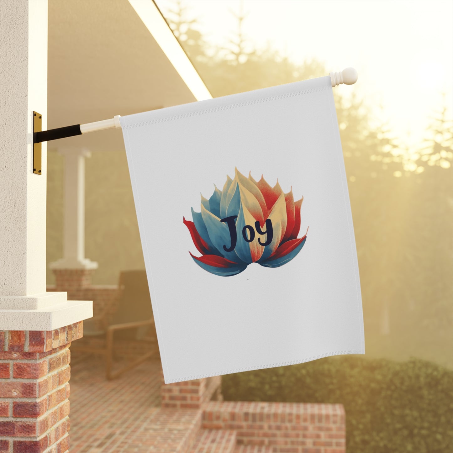 Lotus Flower Lotus Joy Garden Flag Namaste Lotus Inspirational