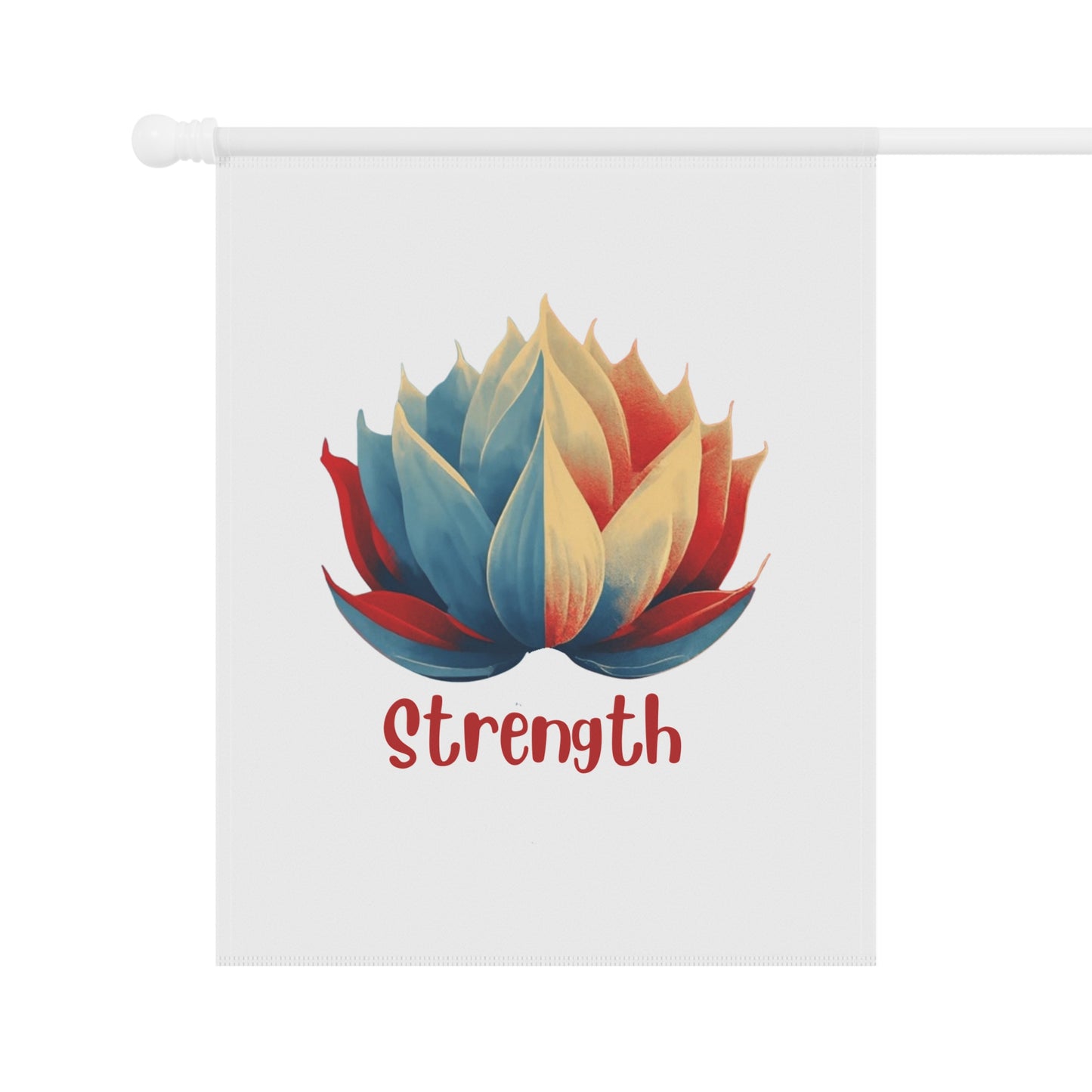 Garden Flag Lotus Flower Lotus Strength Garden Flag Namaste Inspirational