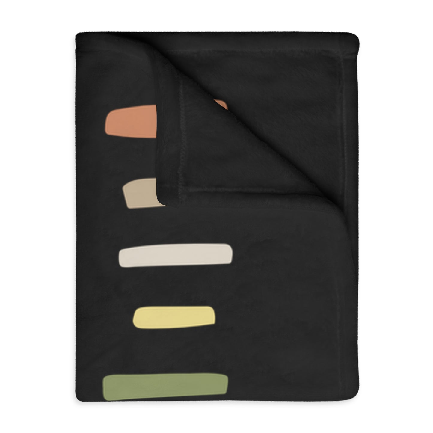 Abstract Dashes Pattern Blanket | Velveteen Microfiber Blanket
