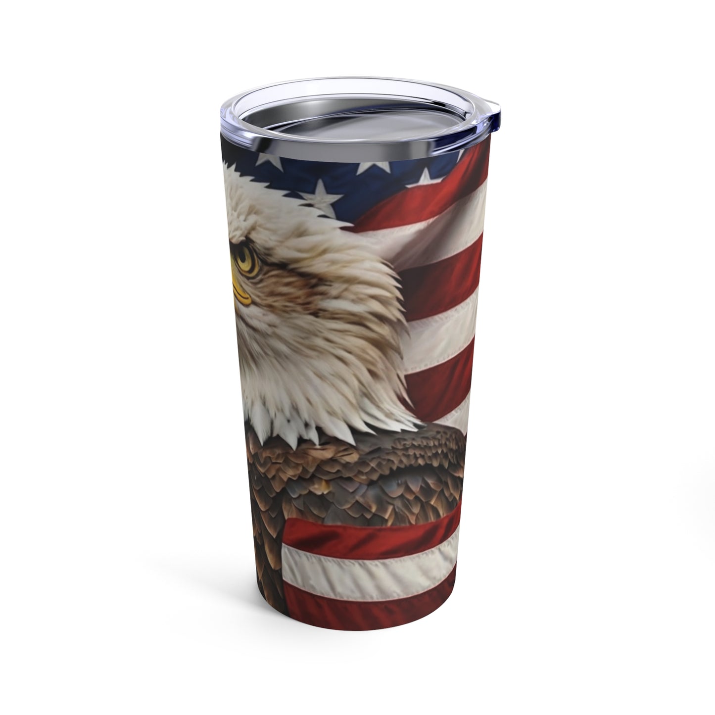Patriotic Eagle Tumbler Patriotic Gift 3D Image