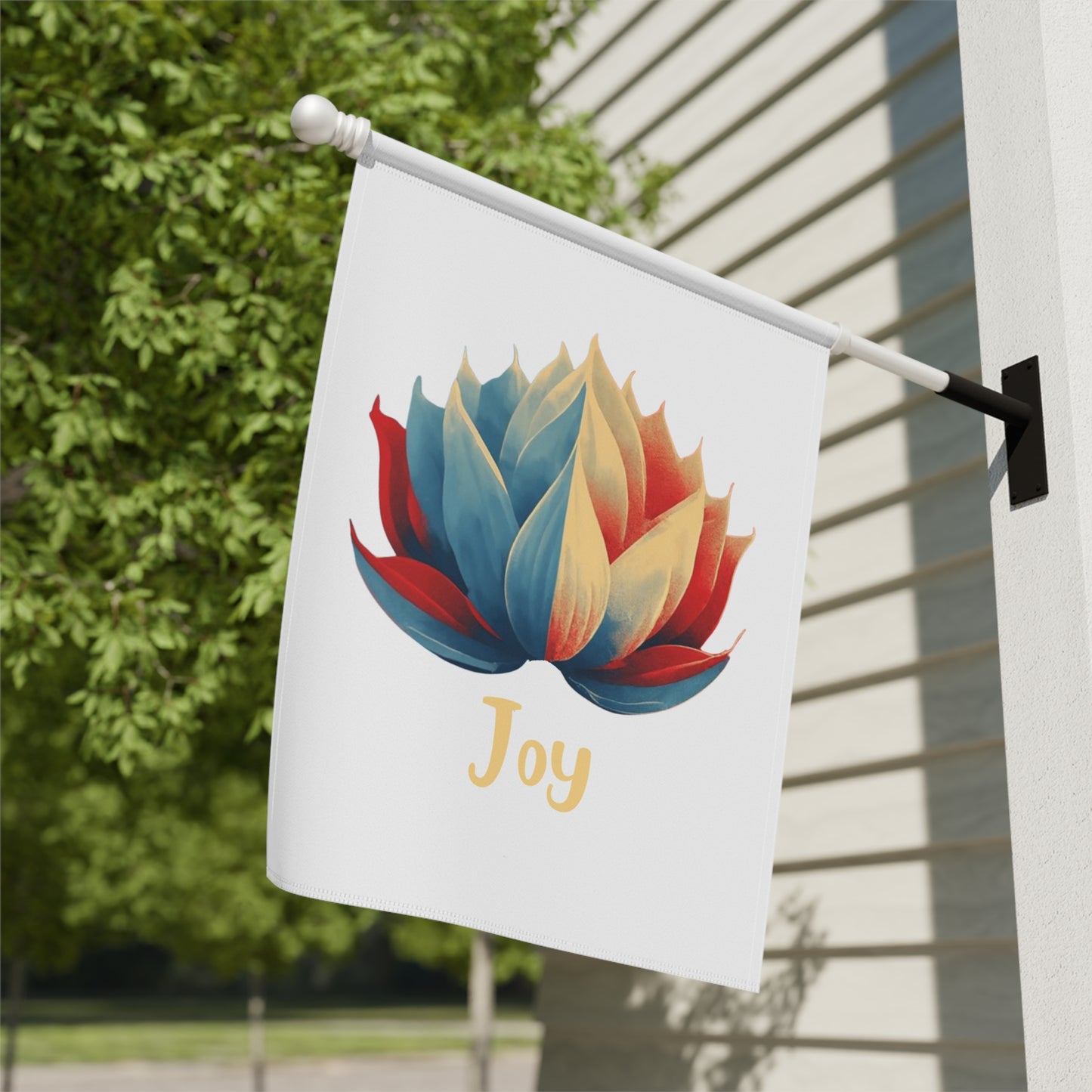 Lotus Flower Lotus Power Joy Garden Flag Namaste Lotus Inspirational