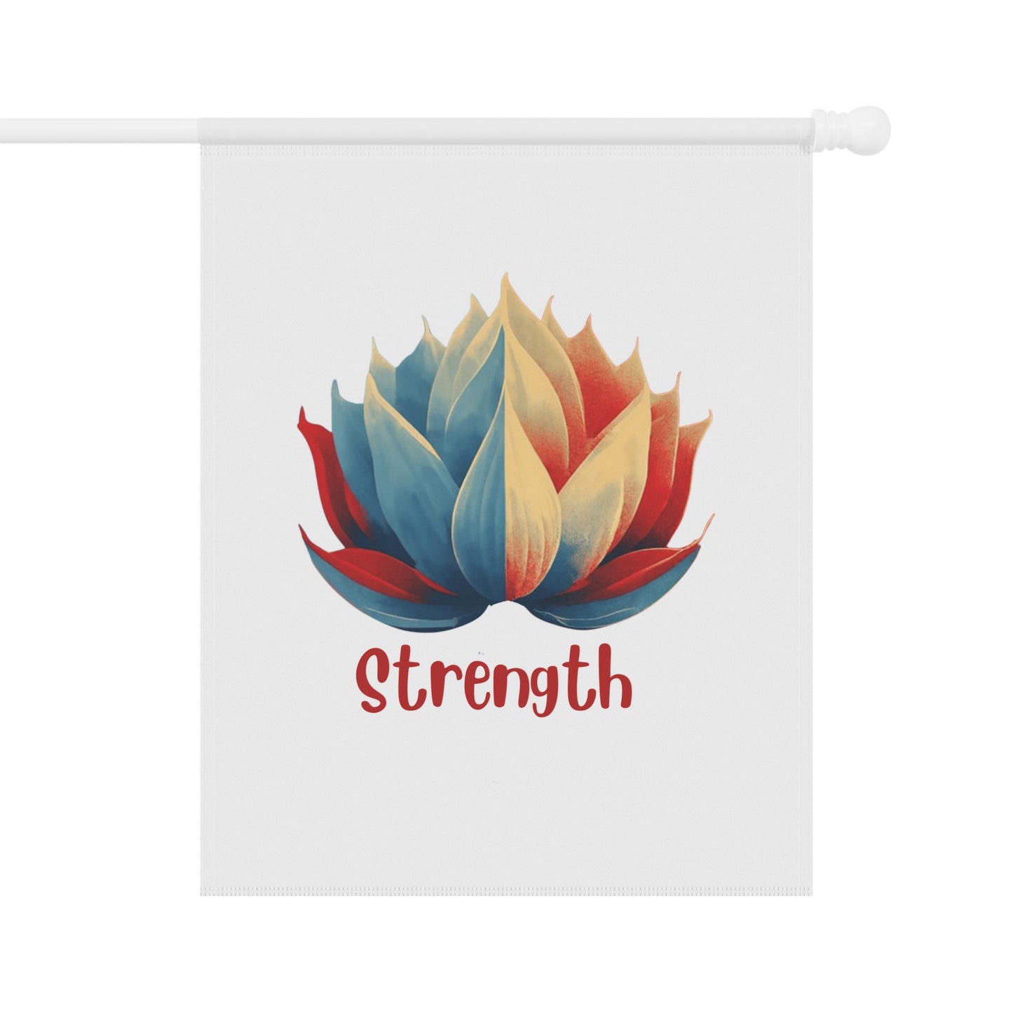 Garden Flag Lotus Flower Lotus Strength Garden Flag Namaste Inspirational