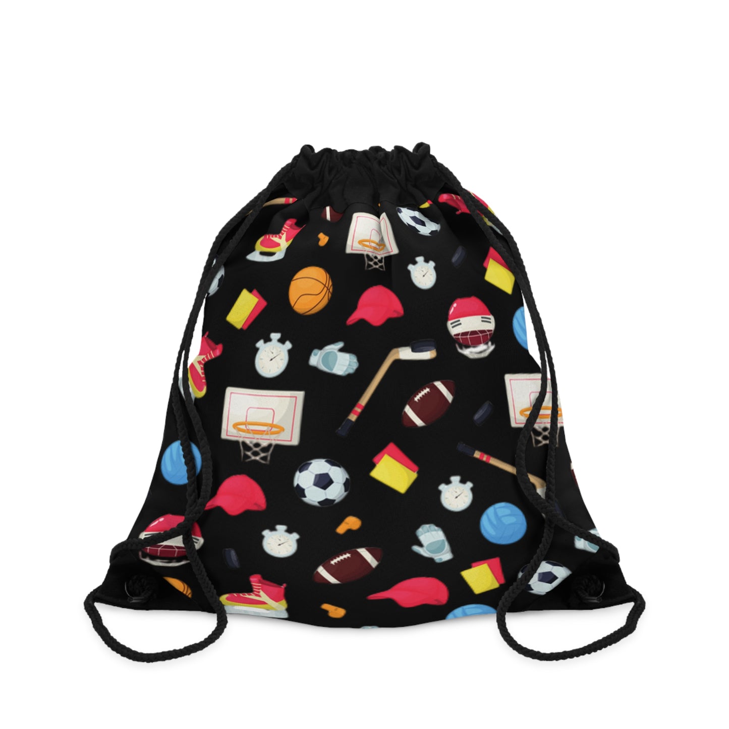Kids Sports Drawstring Bag | Colorful Cartoon Gym Sack