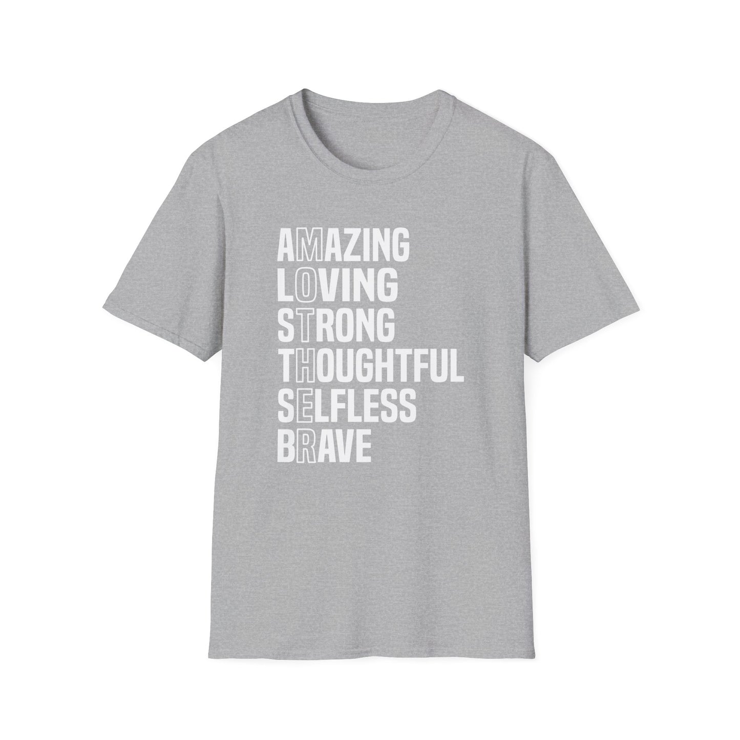 Mother's Day Gift T-Shirt, Mom Tee, Family Day Shirt, Parent Present Top, Women's Birthday Apparel, Inspirational Mom T Shirt