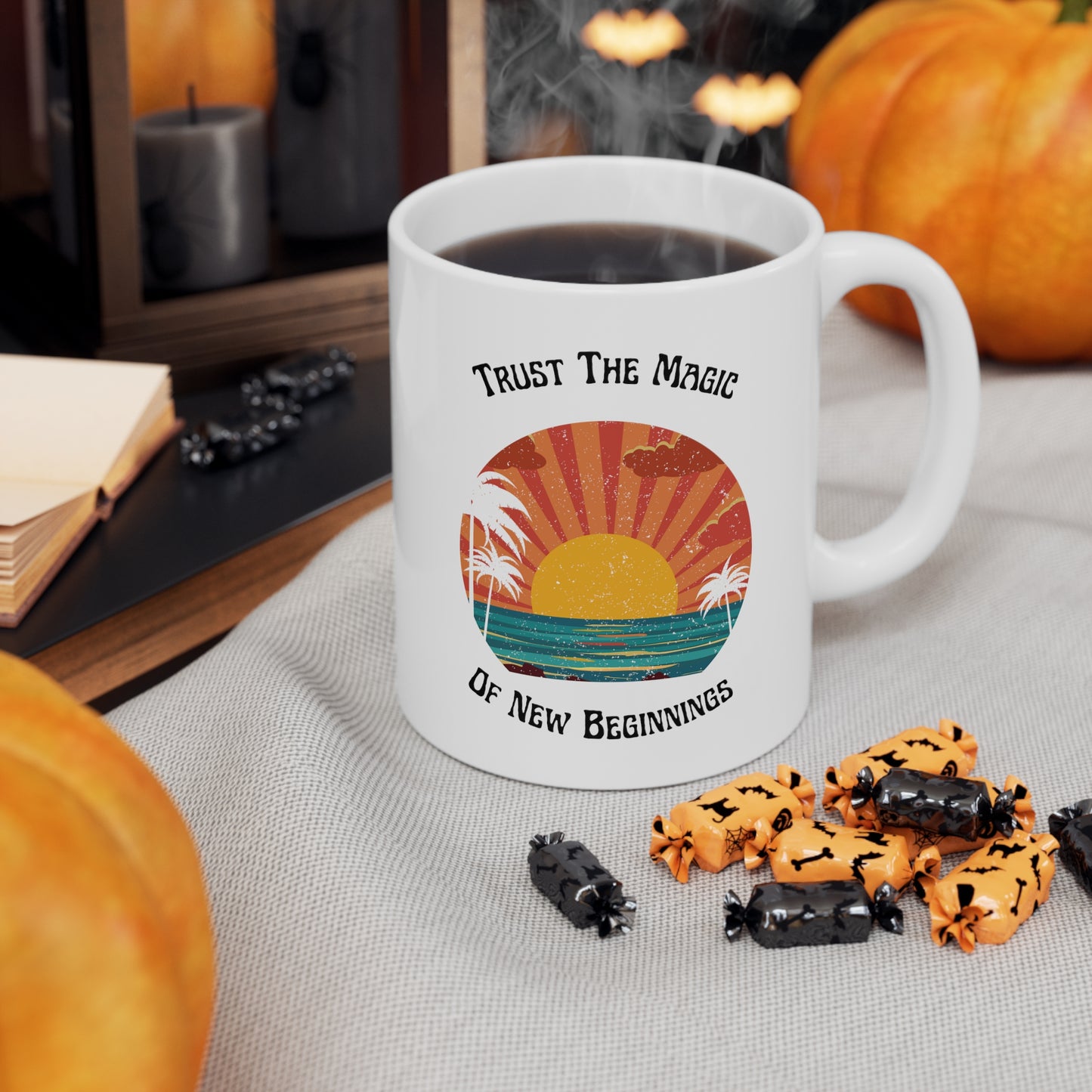 Trust The Magic Of New Beginnings Mug