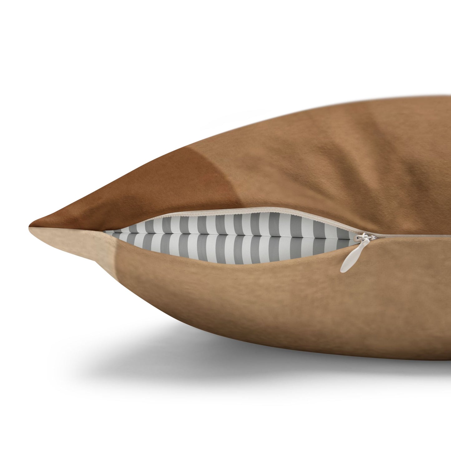 Faux Suede Square Pillowcase