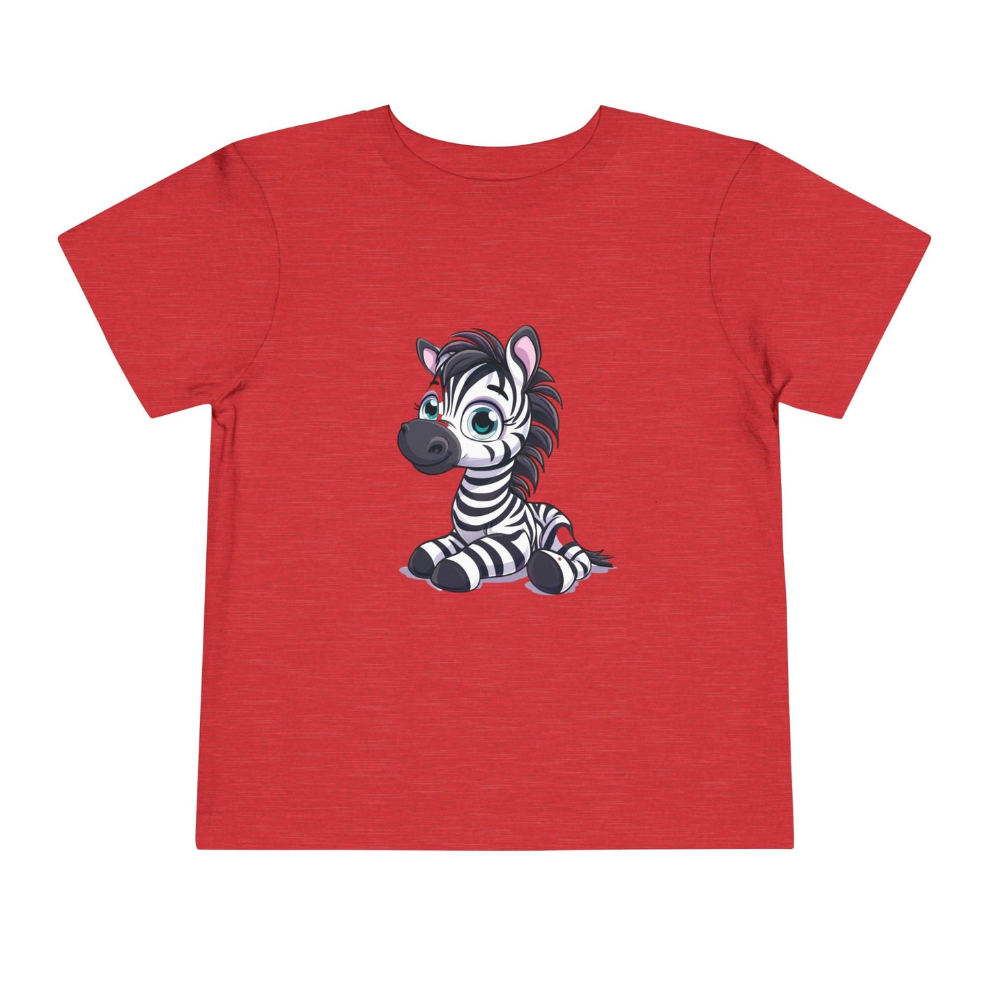 Zebra Toddler & Kids T-Shirt – Cute Safari Animal Graphic Tee for Kids, Jungle Zoo Shirt