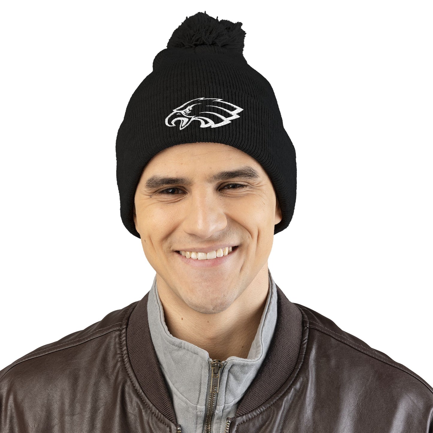 Philadelphia Eagles Embroidered Beanie | Knit Winter Hat | Eagles Fan Gift | Philly Football Cold Weather Gear