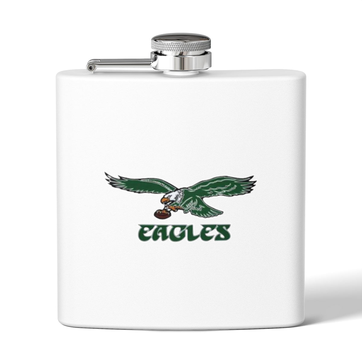 Philadelphia Football Fan Gift Stainless Steel Hip Flask | Tailgate Game Day Flask