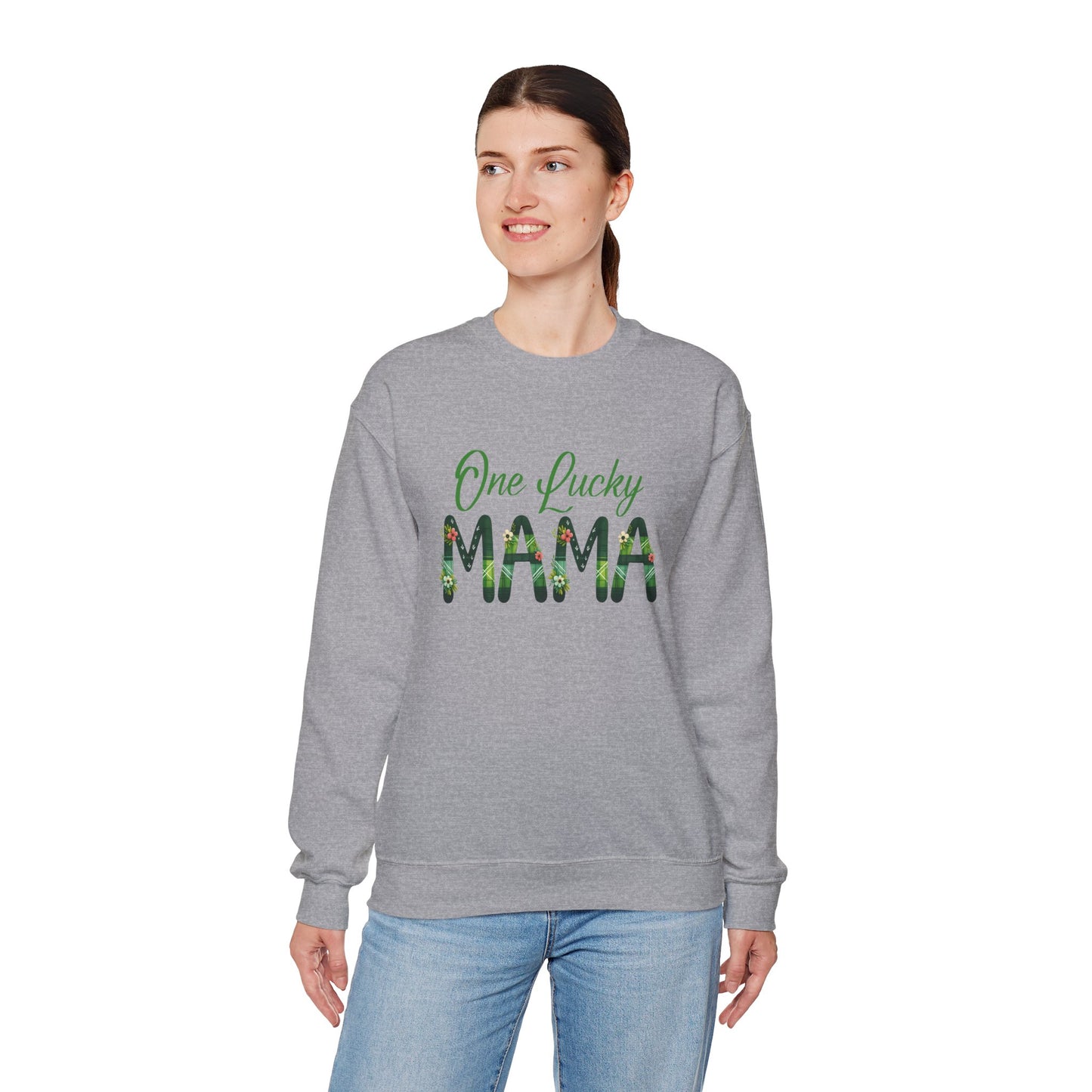 Irish Mom Sweatshirt St Patrick's Day Crewneck  Mom Gift