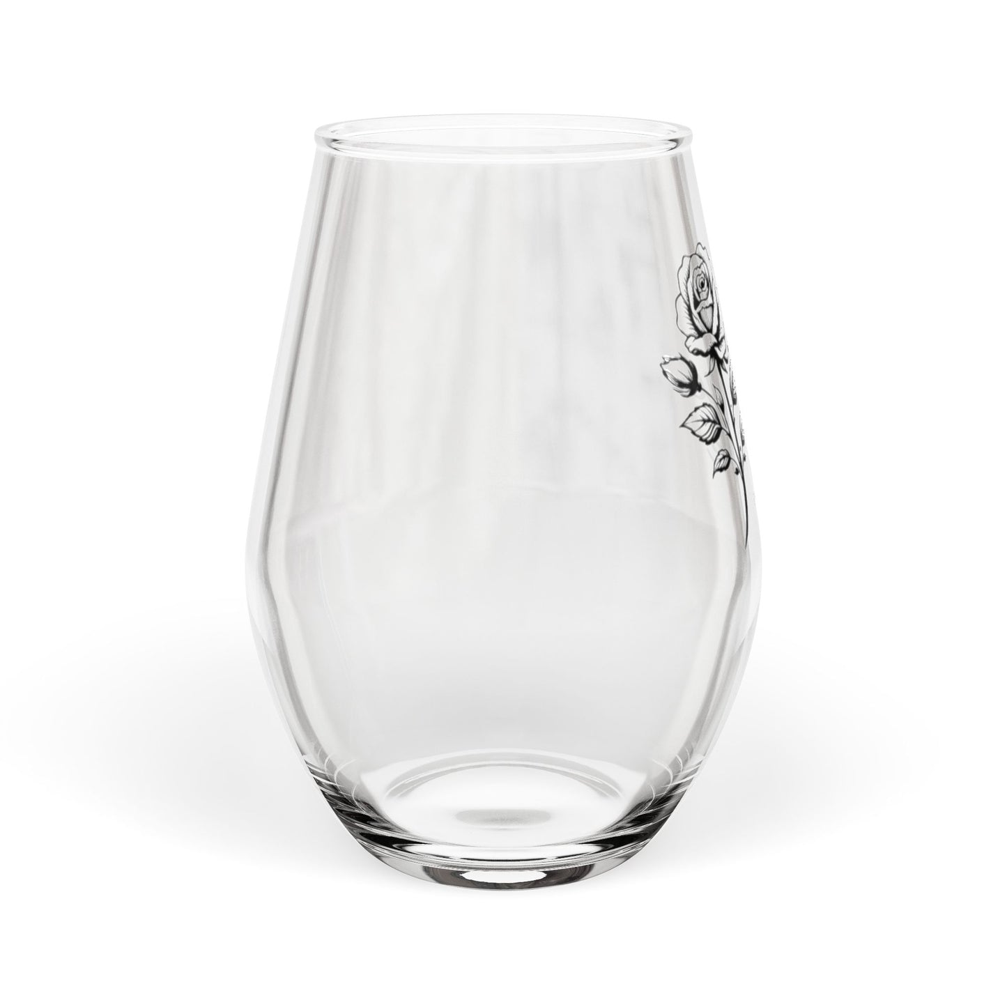 My True Love Stemless Wine Glass | Romantic Gift for Her