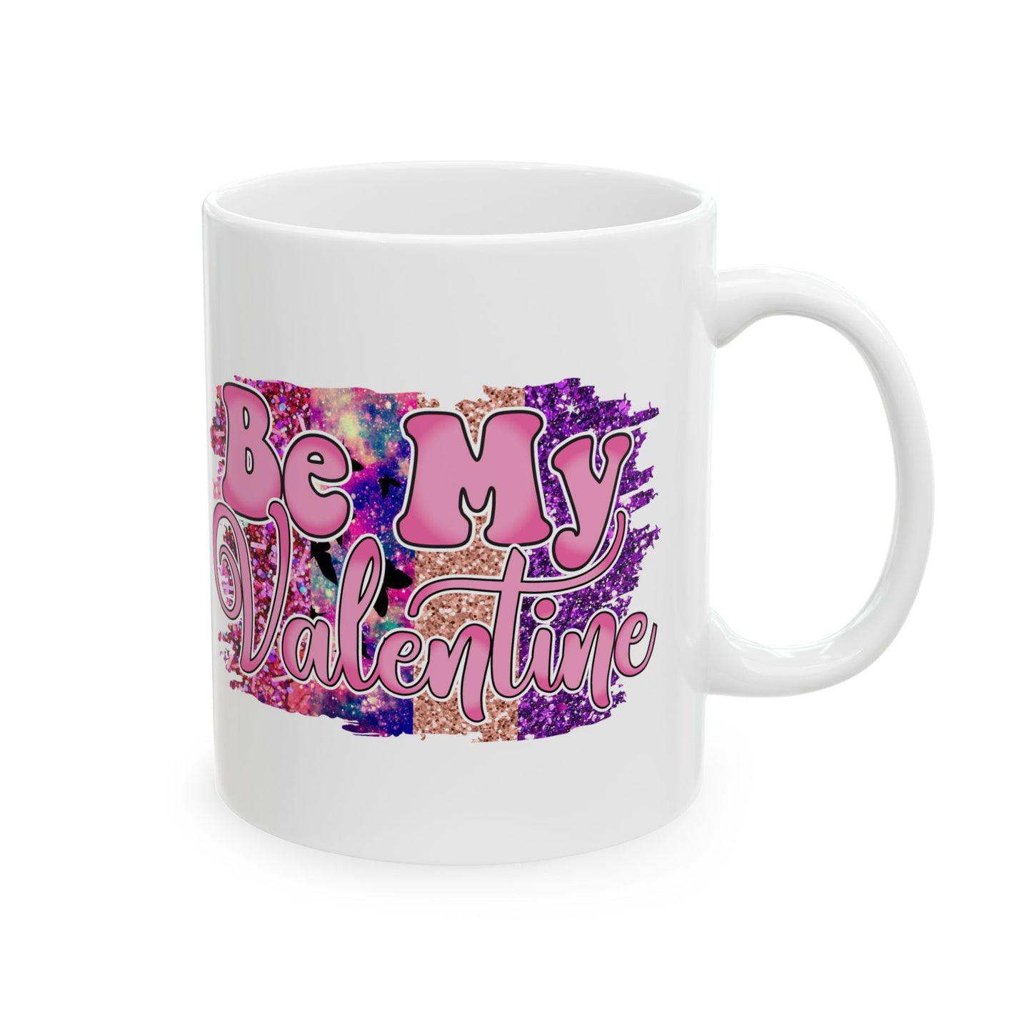 Valentine's Day Ceramic Mug, Be My Valentine Mug,Valentine's Day Gift