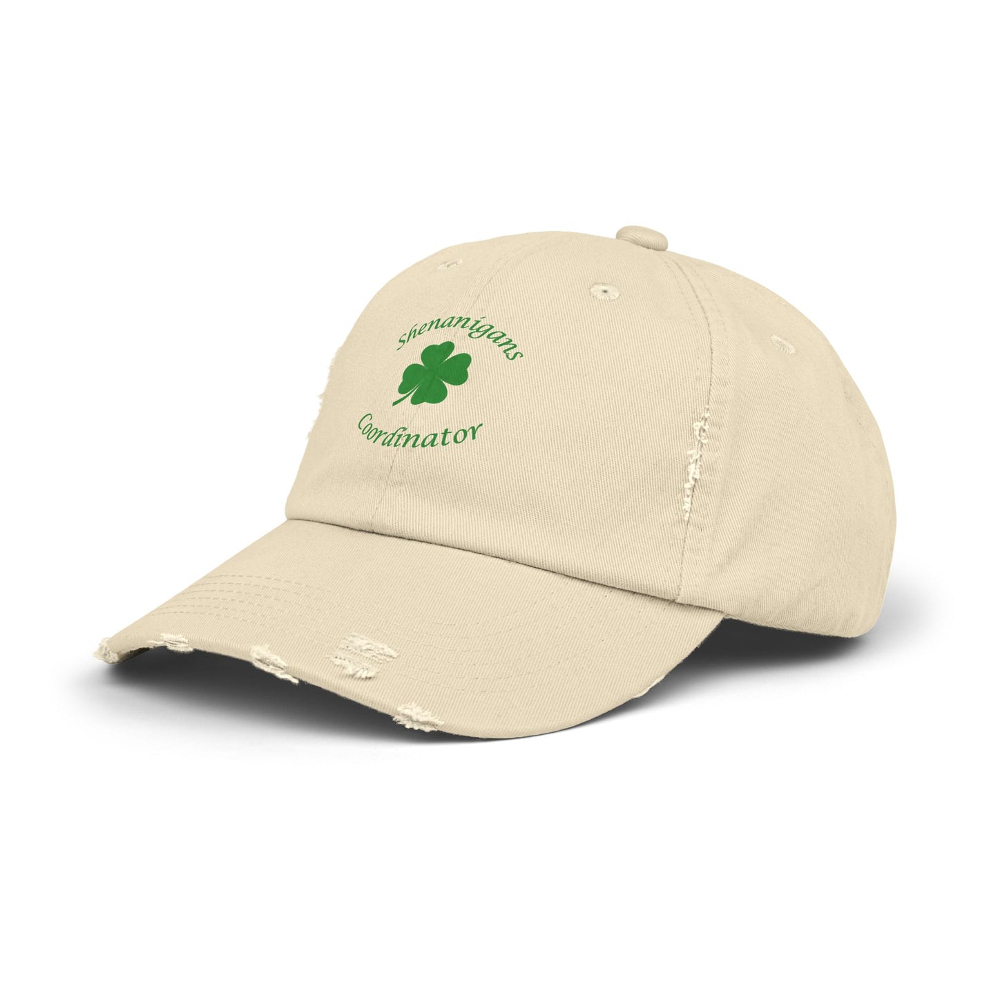 Shenanigans Coordinator St Patrick’s Day Hat | Shamrock Embroidered Irish Party Cap