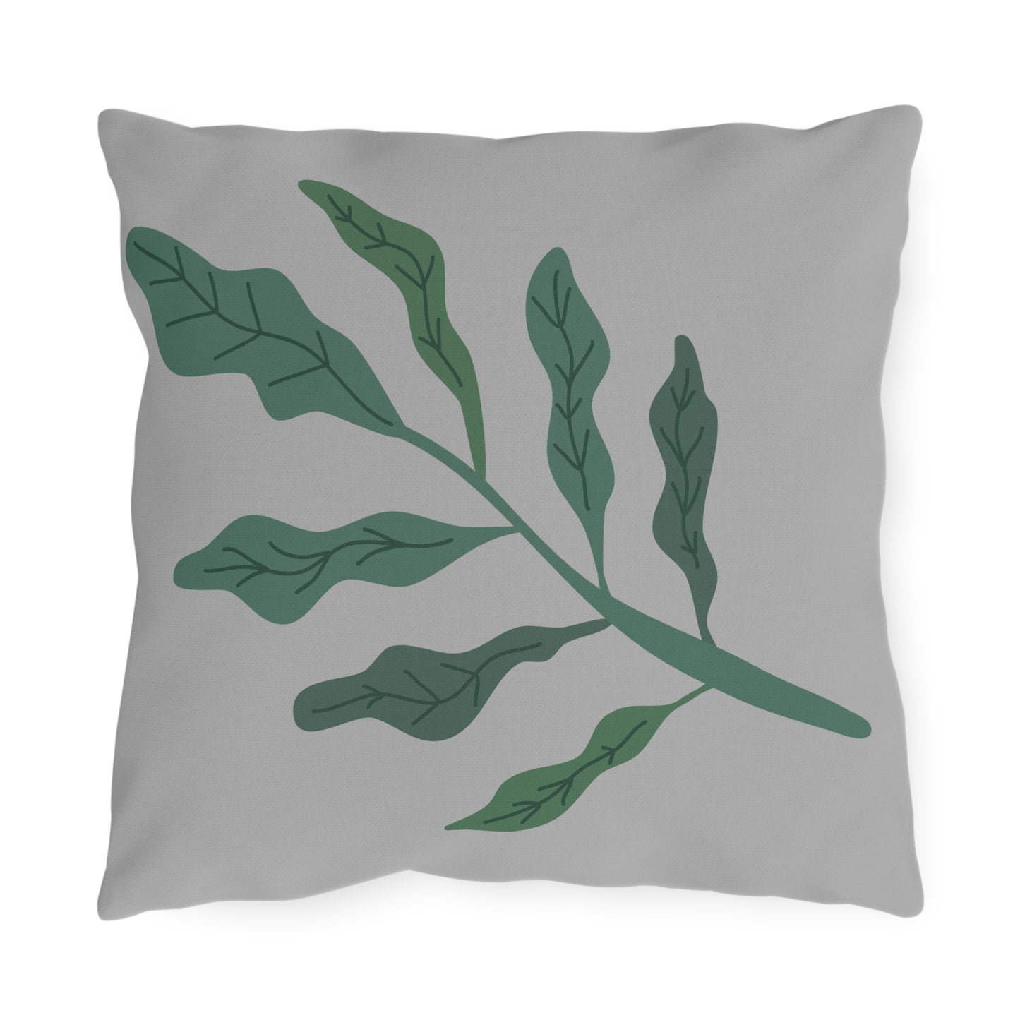 Fern Botanical Outdoor Pillow | Nature Patio Decor Cushion
