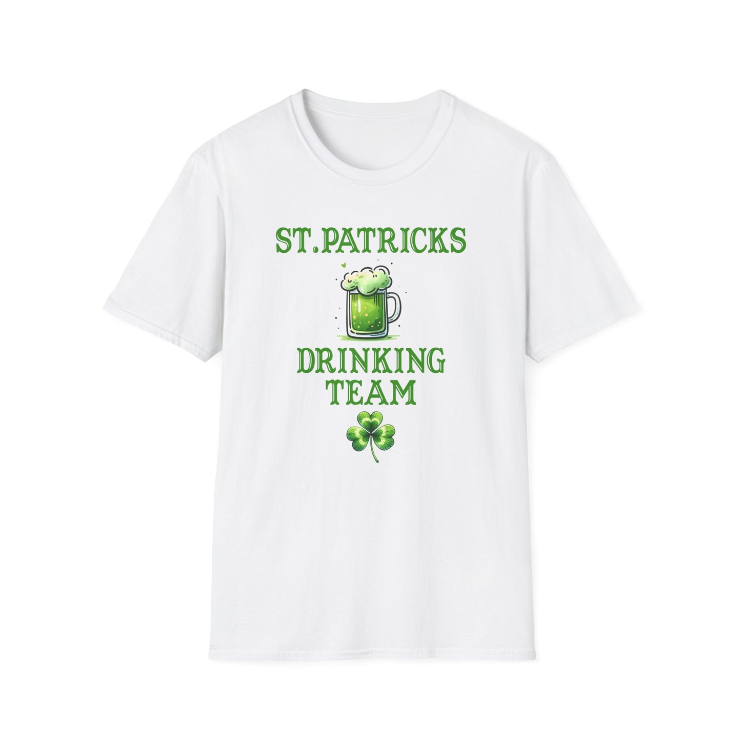 St. Patrick’s Drinking Team T-Shirt – Funny Irish Beer Shirt – St Patrick’s Day Party Tee – Shamrock Beer Graphic Shirt
