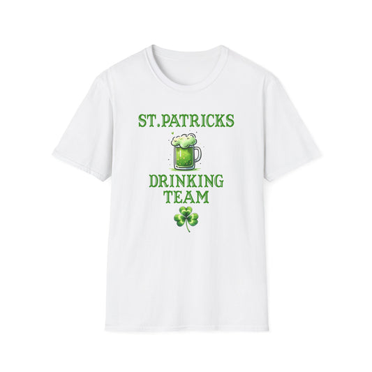 St. Patrick’s Drinking Team T-Shirt – Funny Irish Beer Shirt – St Patrick’s Day Party Tee – Shamrock Beer Graphic Shirt