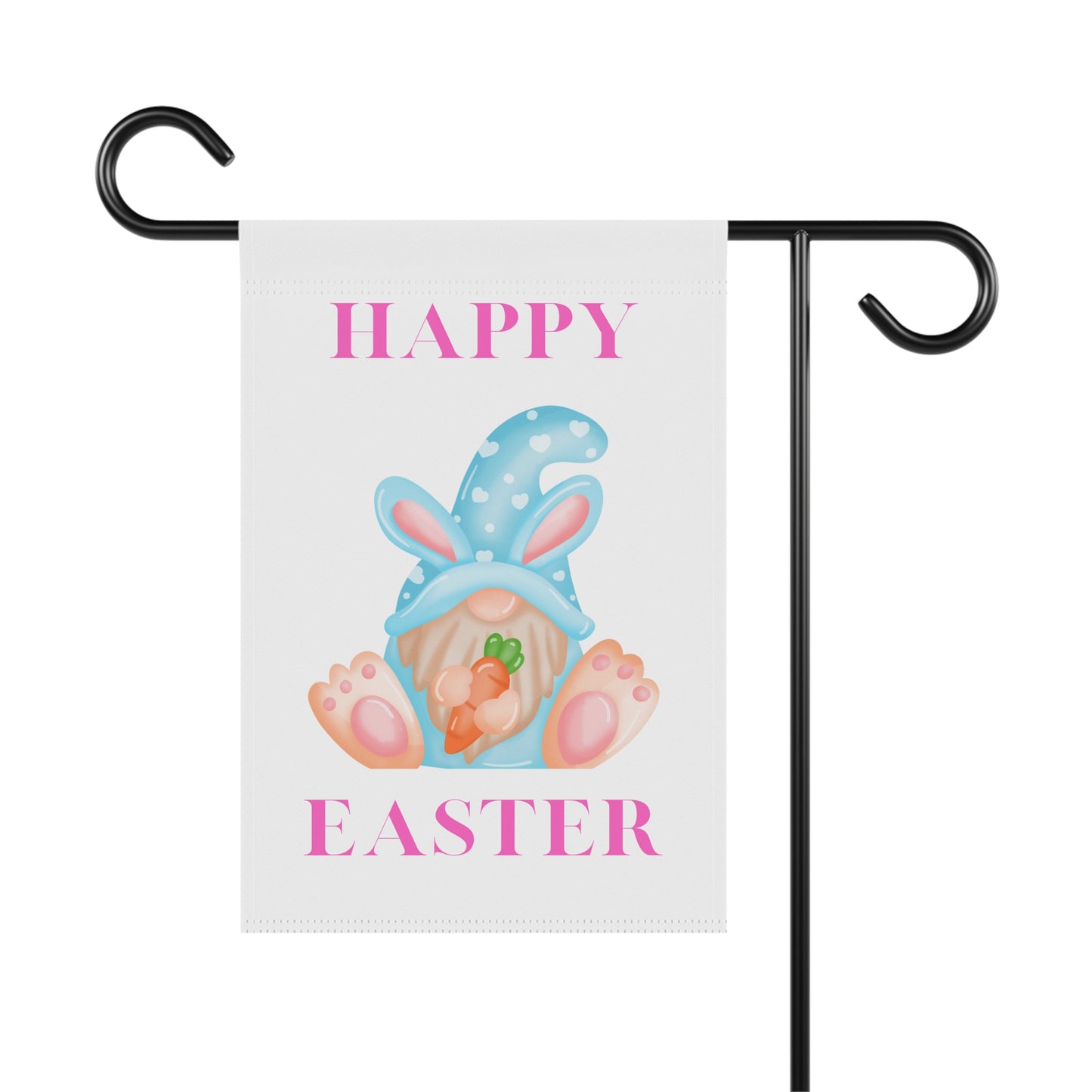 Easter Garden Banner | Cute Bunny Decor | Spring Home Accent