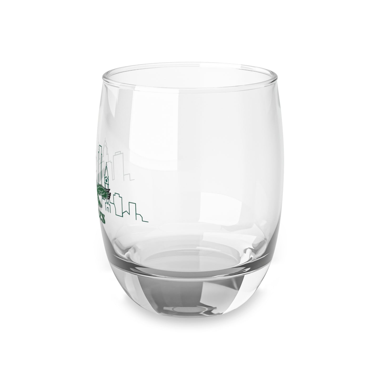 Eagle Whiskey Glass | Philadelphia Skyline Inspired Rocks Glass