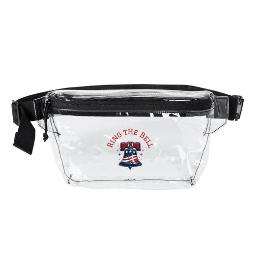 Liberty Bell 'Ring the Bell' Transparent Fanny Pack