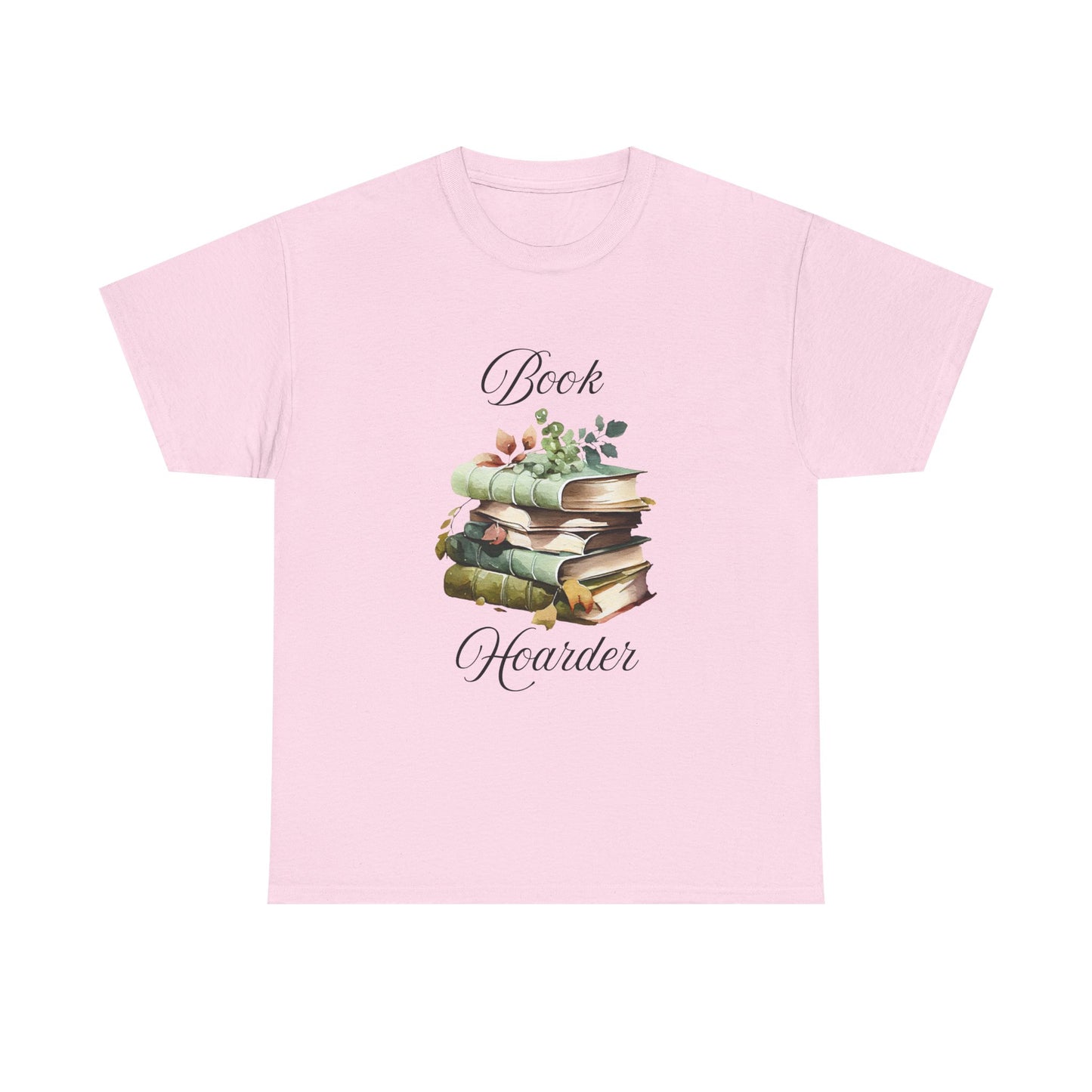 Book Hoarder Unisex Heavy Cotton Tee Perfect for Book Lovers Readers and Library Enthusiasts Great Gift for Holidays and Birthdays