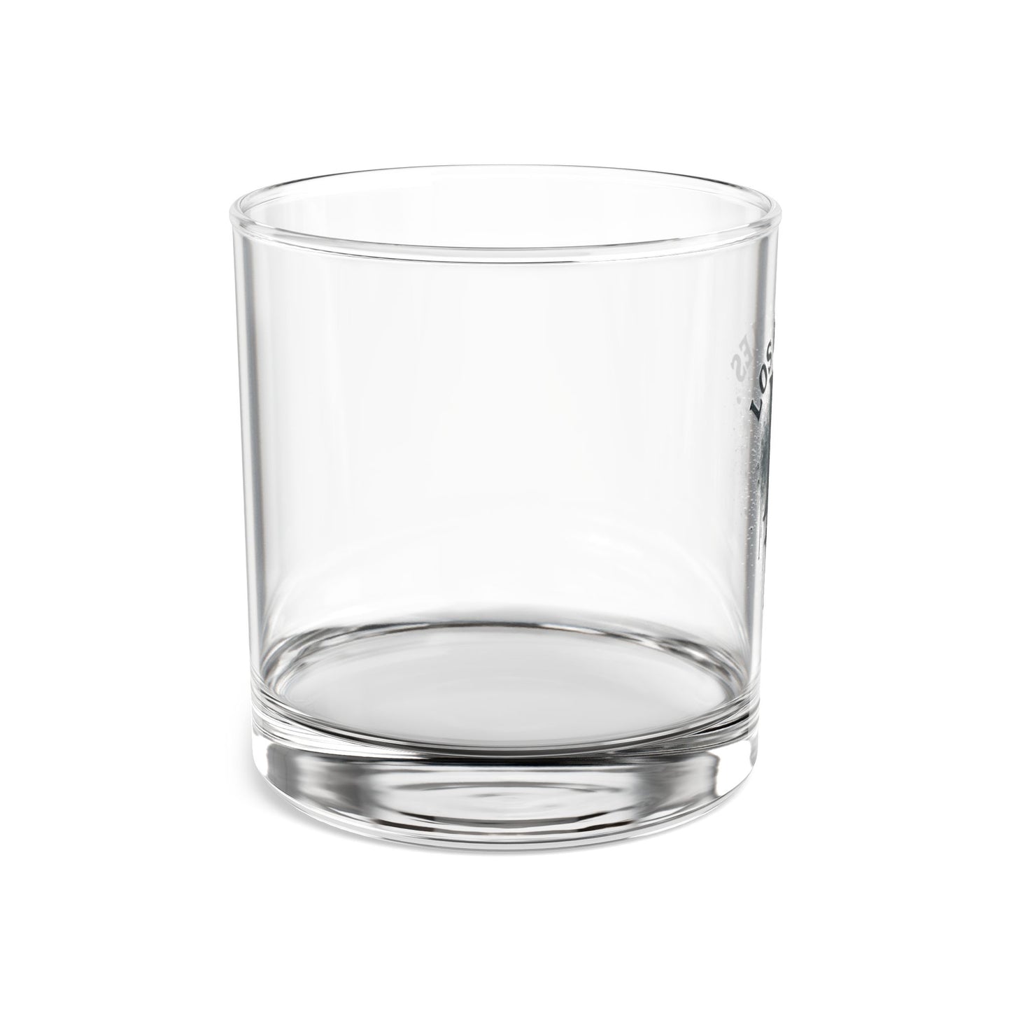 LA Rocks Glass | Los Angeles Whiskey Glass | Fan Barware Gift
