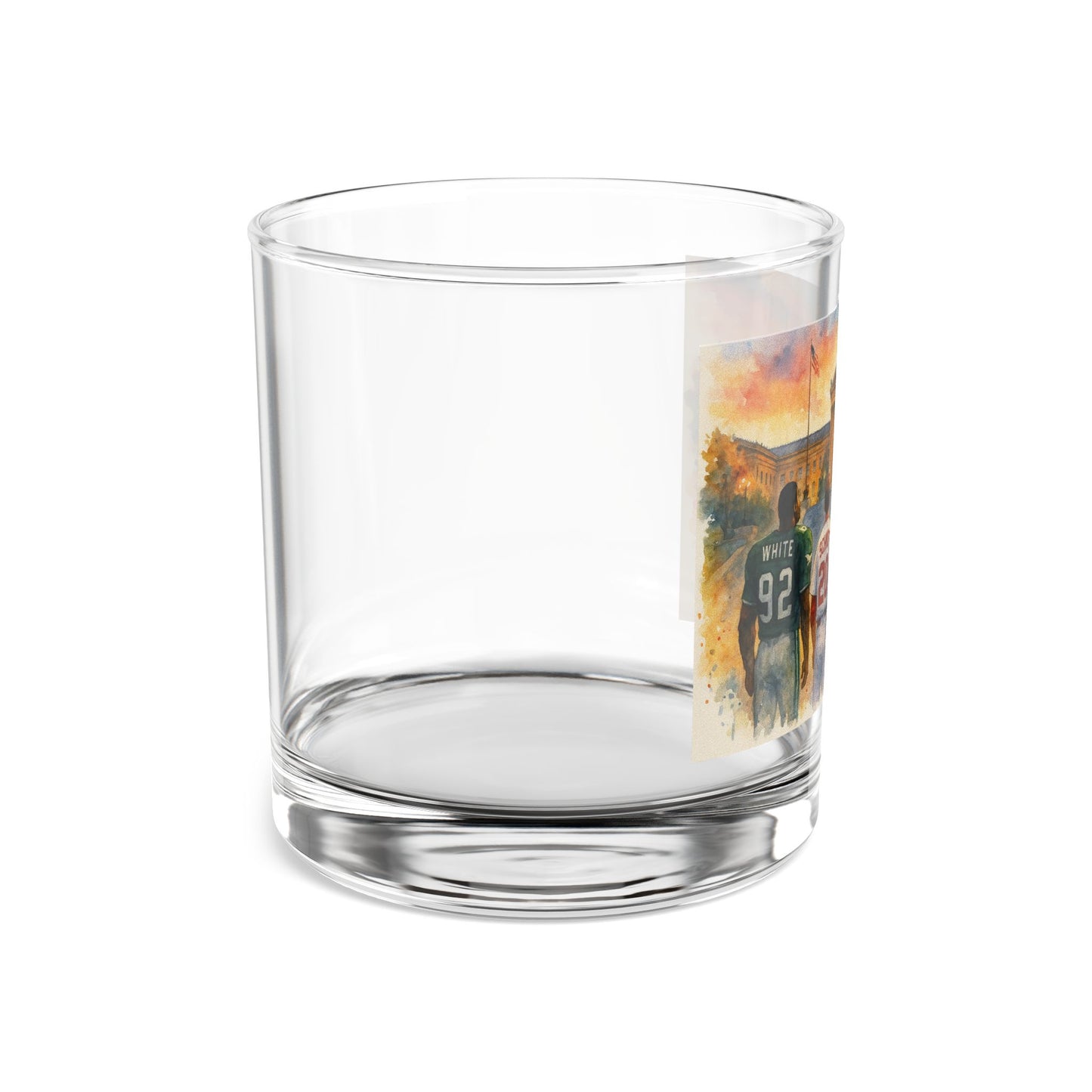 Philadelphia Sports Legends Rocks Glass, Philadelphia Museum of Art Watercolor, Eagles Phillies Flyers 76ers Eagles Gift
