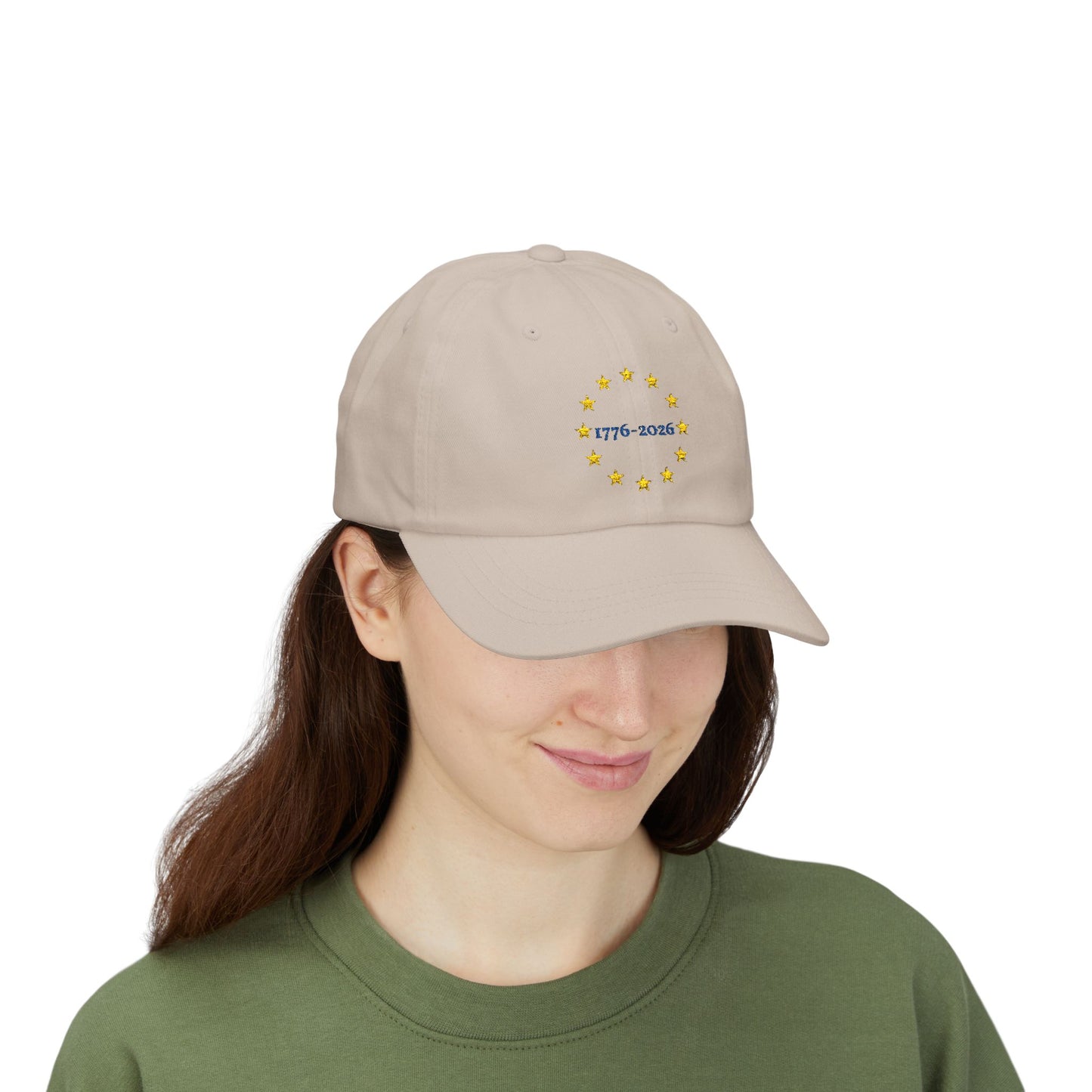 1776-2026 Betsy Ross Stars Cap | Dad Cap,USA Anniversary Celebration
