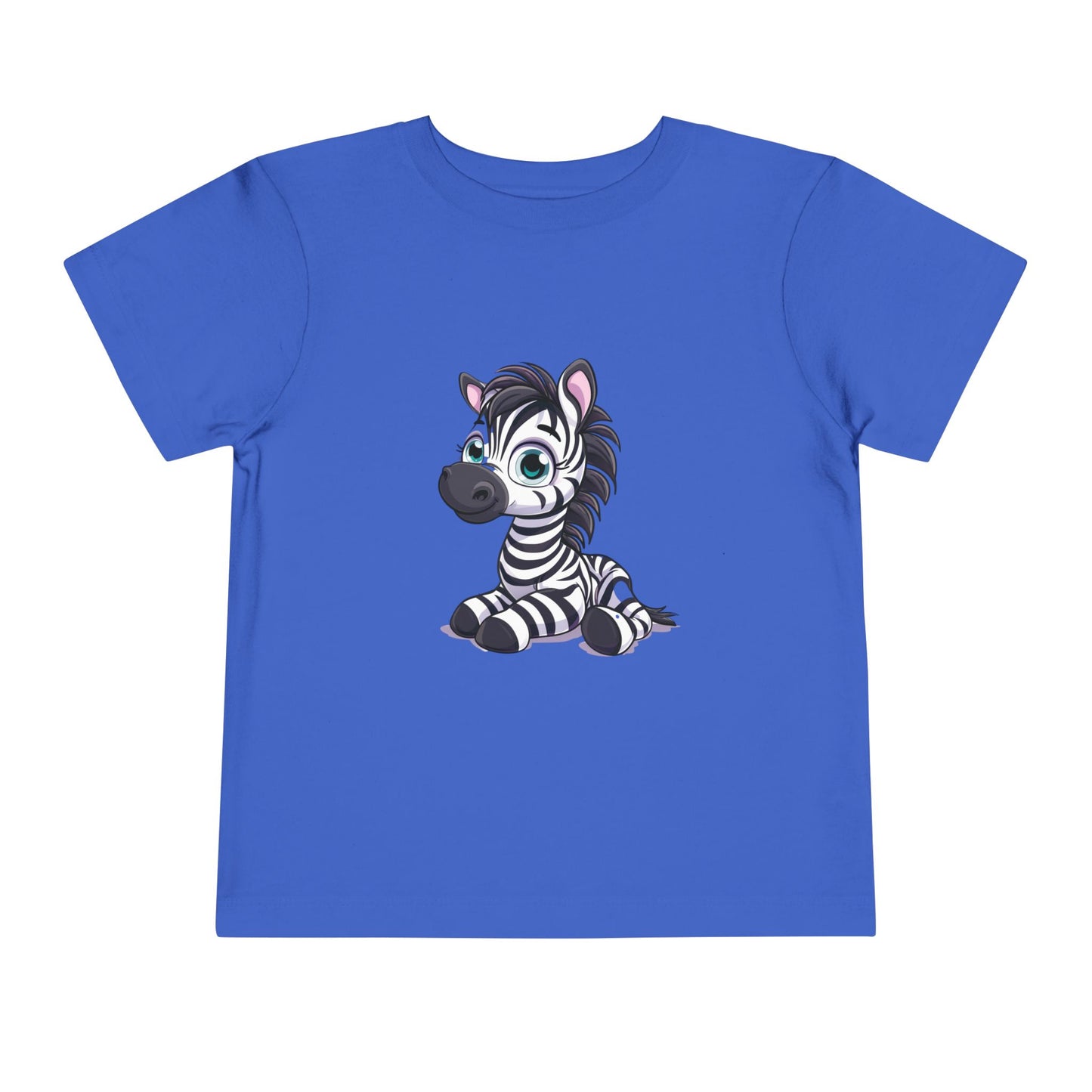 Zebra Toddler & Kids T-Shirt – Cute Safari Animal Graphic Tee for Kids, Jungle Zoo Shirt
