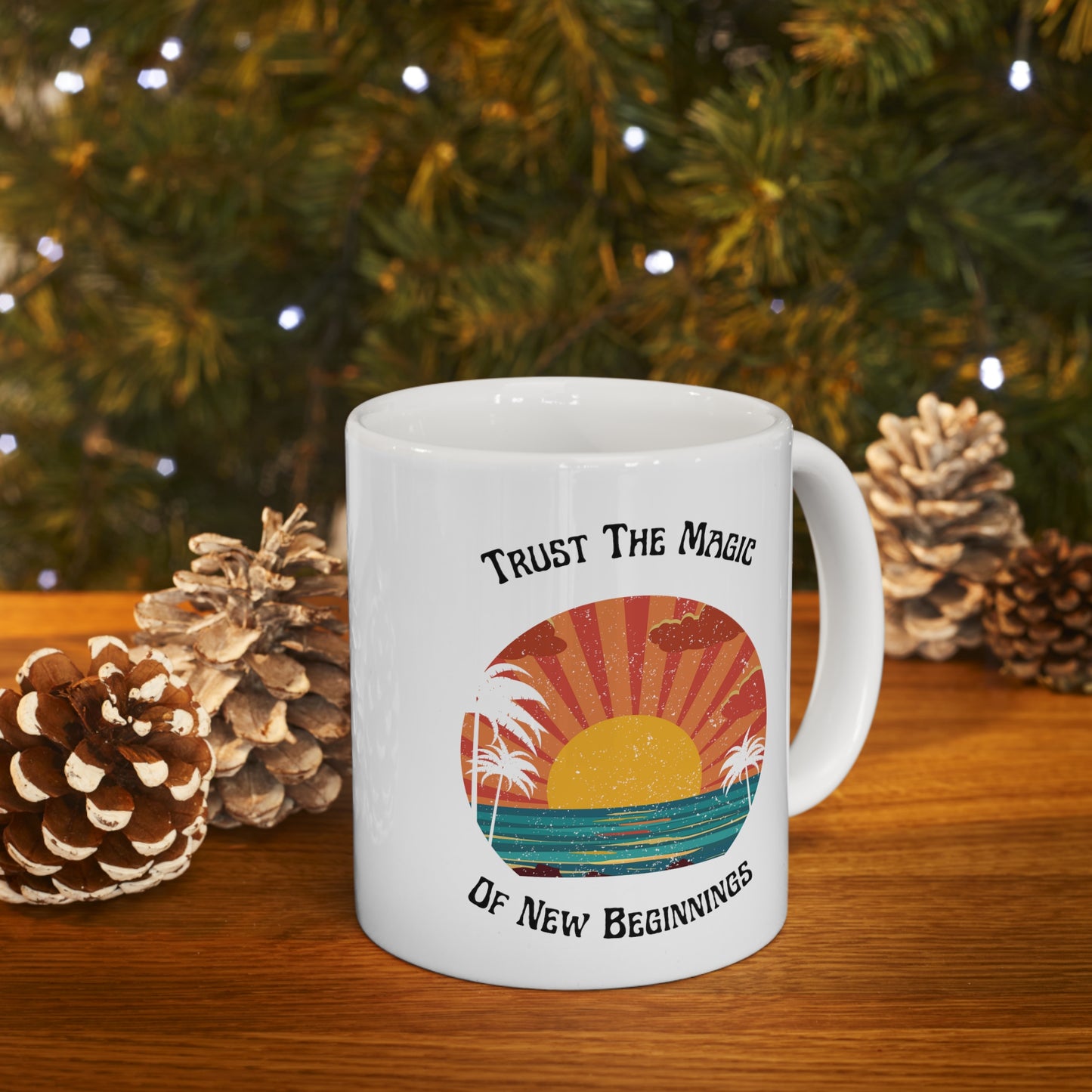 Trust The Magic Of New Beginnings Mug