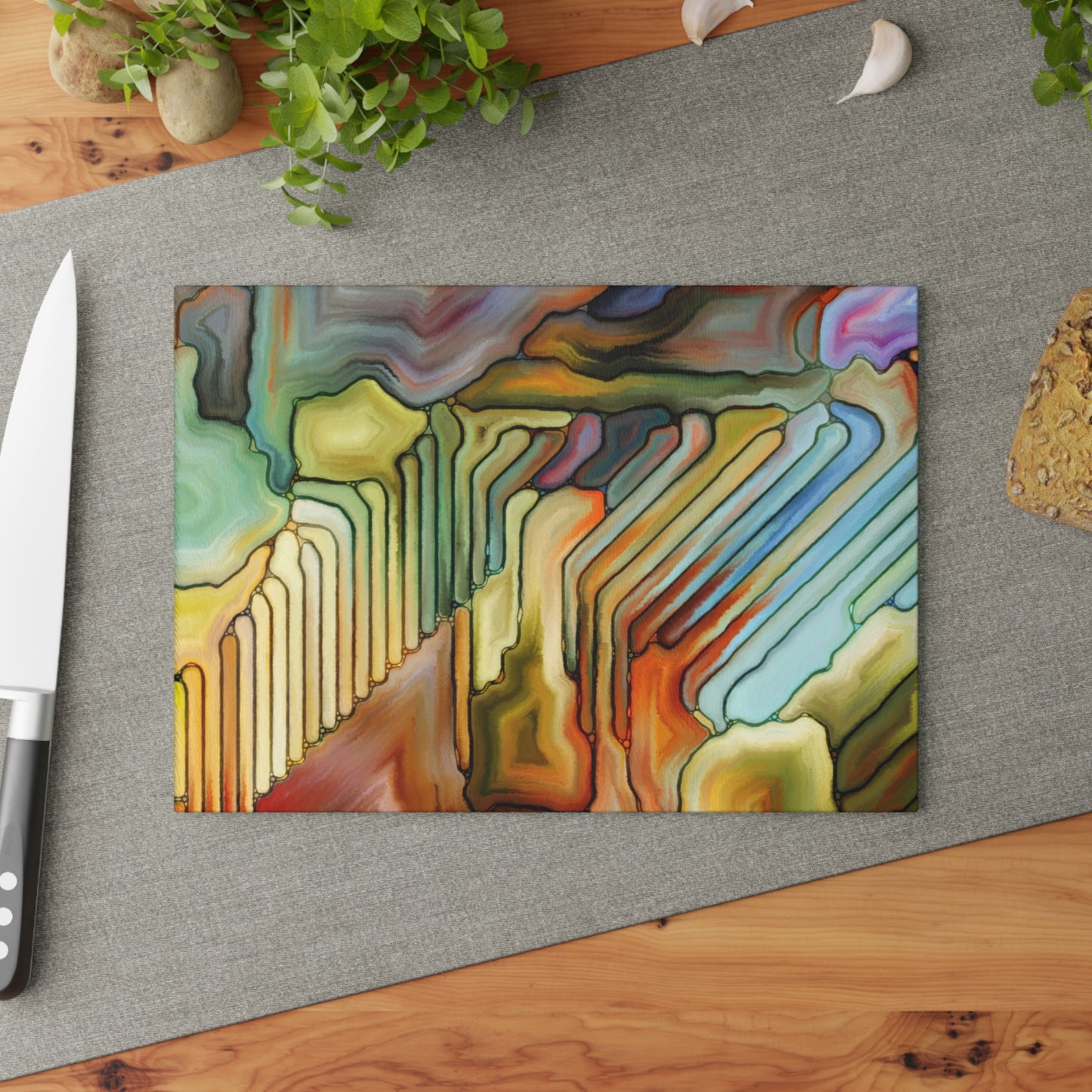 Geometric cutting board
