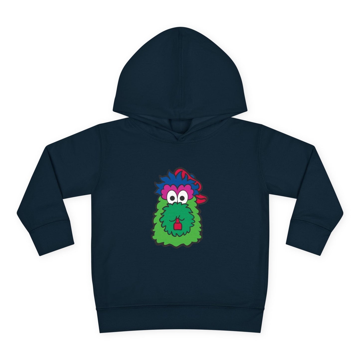 Mascot Cartoon Toddler Hoodie Sweatshirt | Kids Baseball Fan Gift