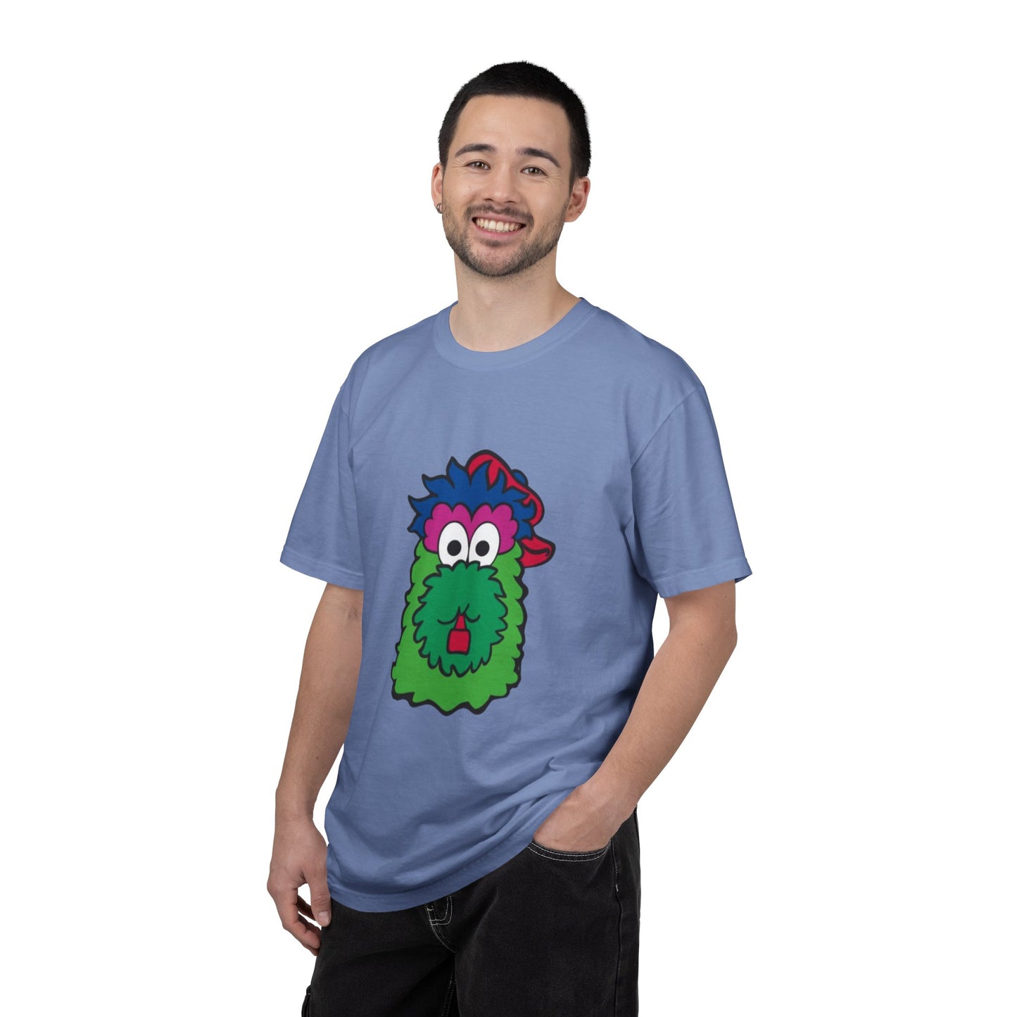 Mascot Cartoon T-shirt | Baseball Fan Unisex Tee