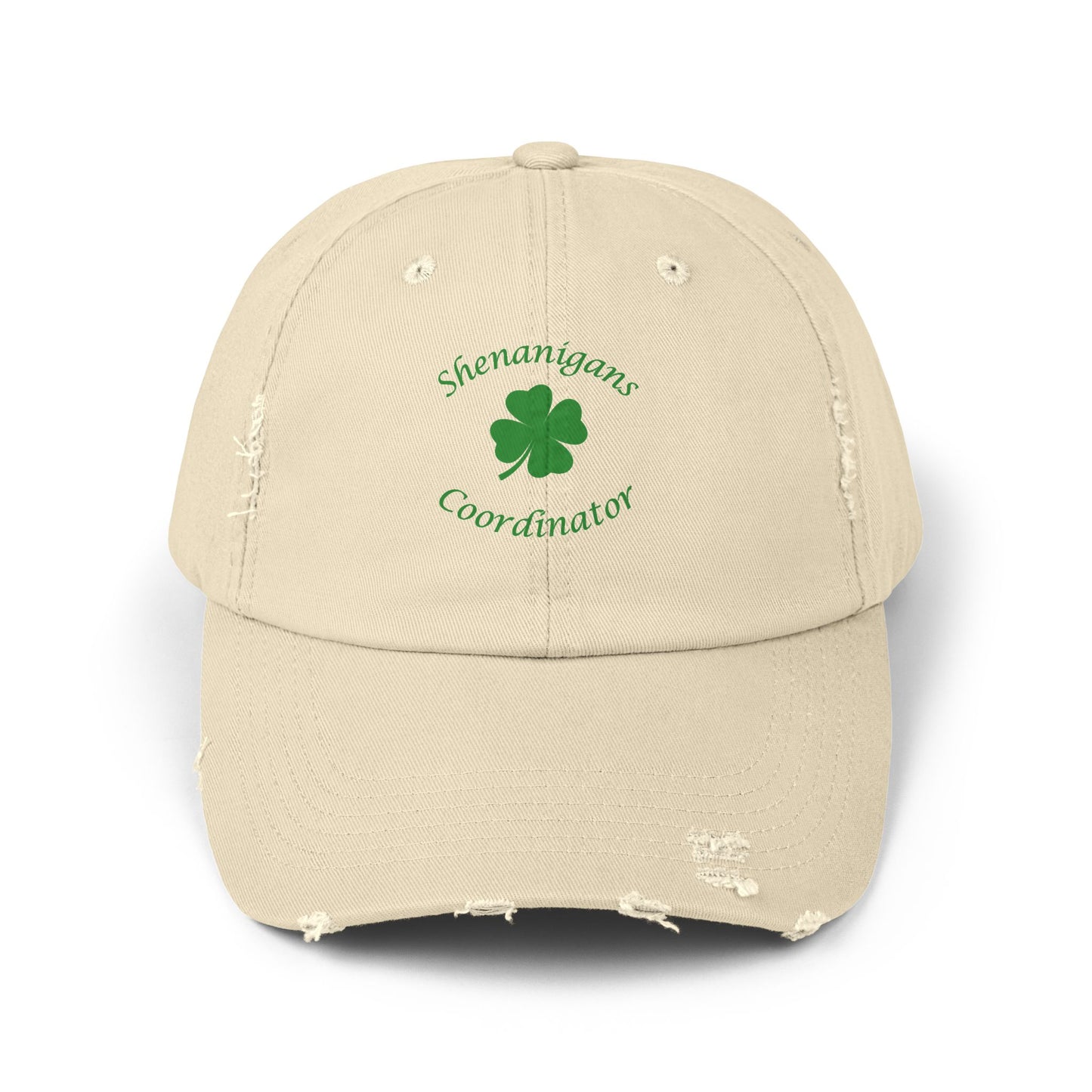 Shenanigans Coordinator St Patrick’s Day Hat | Shamrock Embroidered Irish Party Cap