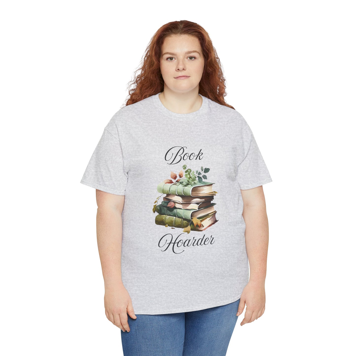 Book Hoarder Unisex Heavy Cotton Tee Perfect for Book Lovers Readers and Library Enthusiasts Great Gift for Holidays and Birthdays