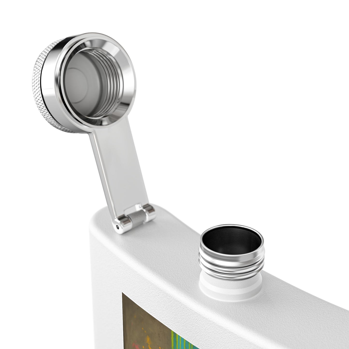 Grunge Hawk Stainless Steel Flask — 6oz Seattle Seahawks Tribute