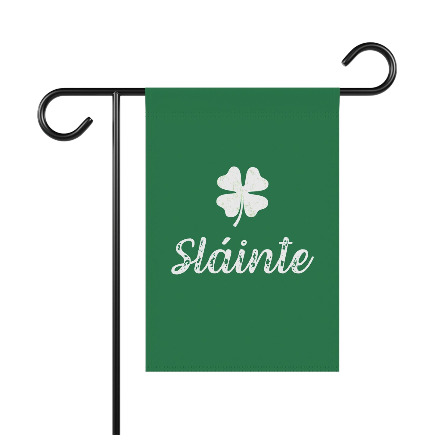 St Patrick's Day Slainte Irish Cheers Garden Flag