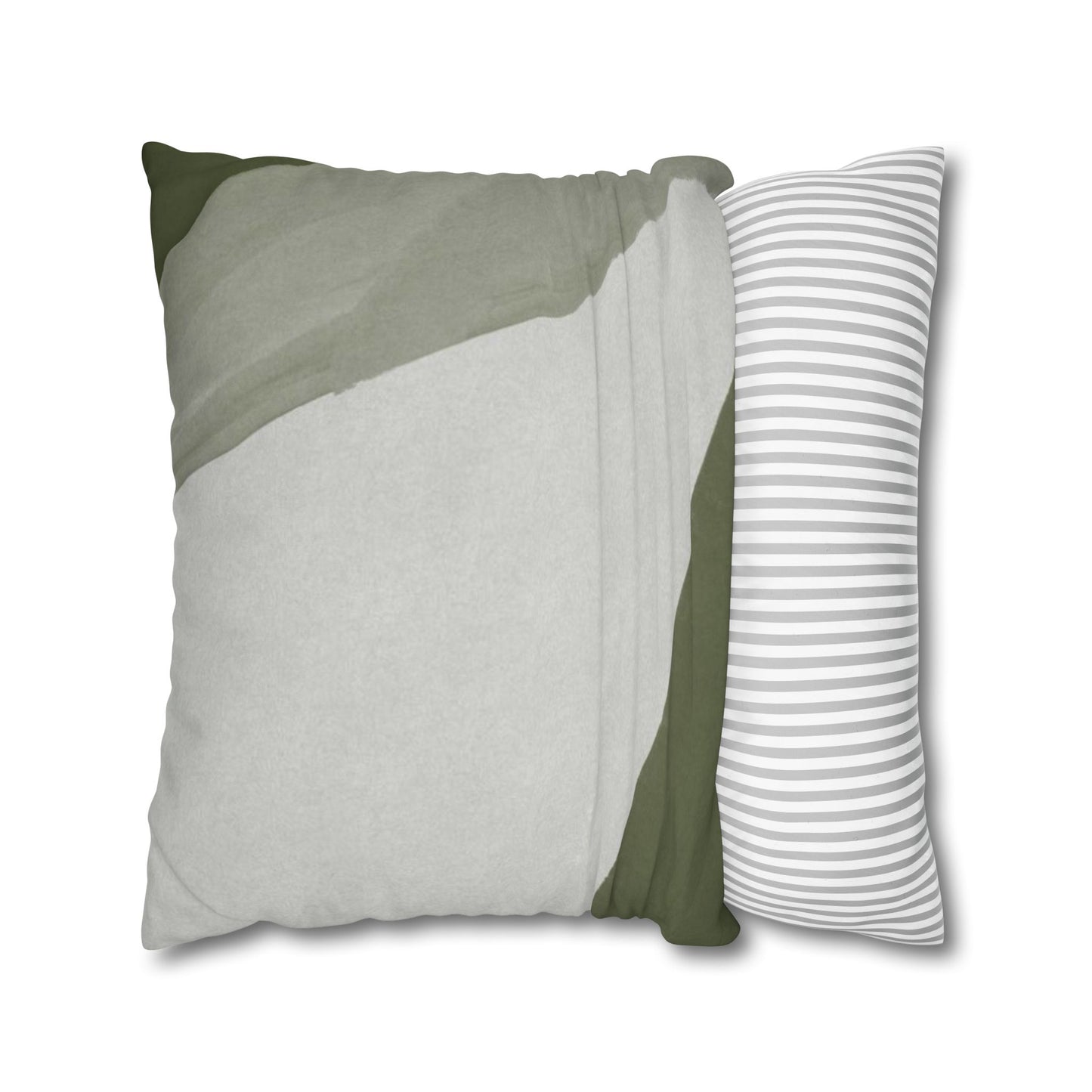 Modern Gray Gradient Square Cushion Cover, Throw Pillow Cover