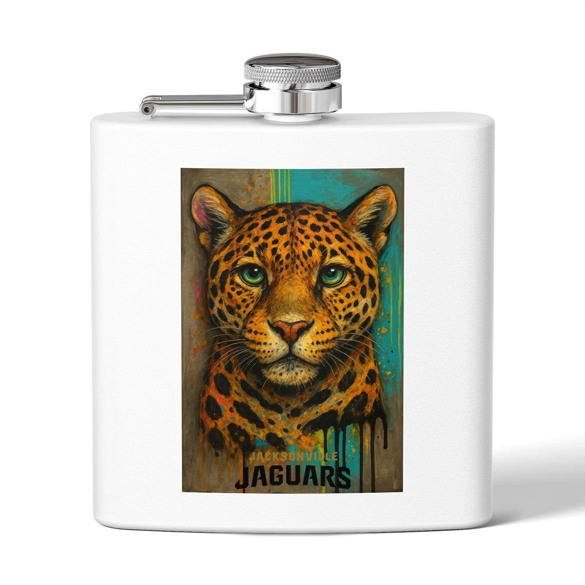 Jacksonville-Inspired Jaguar Flask – Bold Football Fan Gift