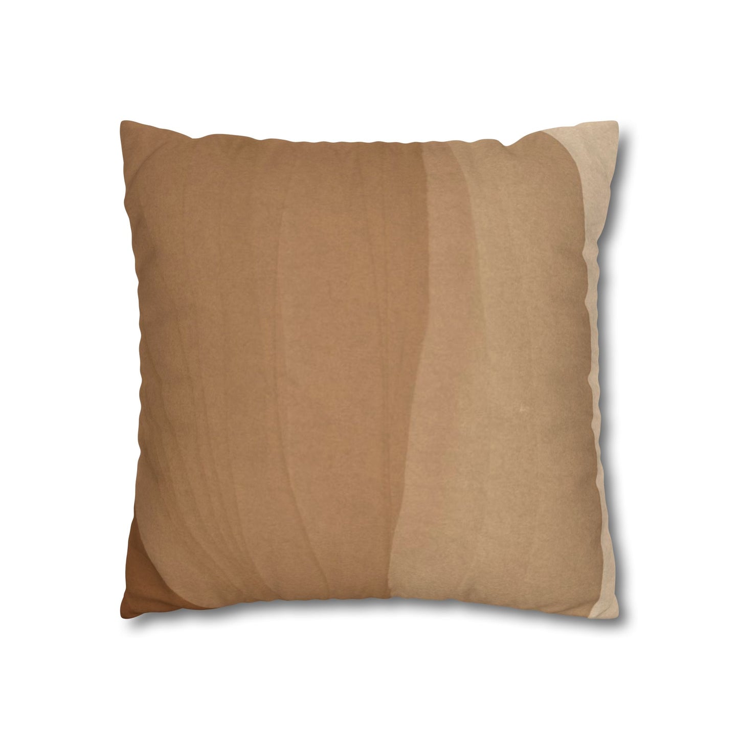 Faux Suede Square Pillowcase