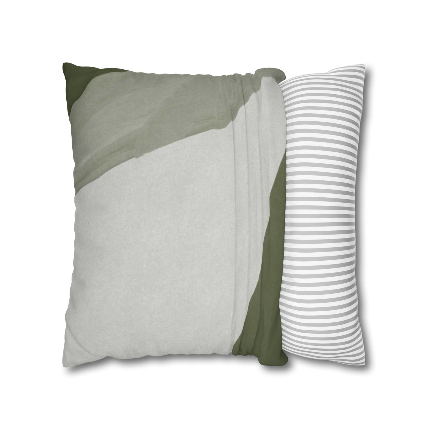 Modern Gray Gradient Square Cushion Cover, Throw Pillow Cover