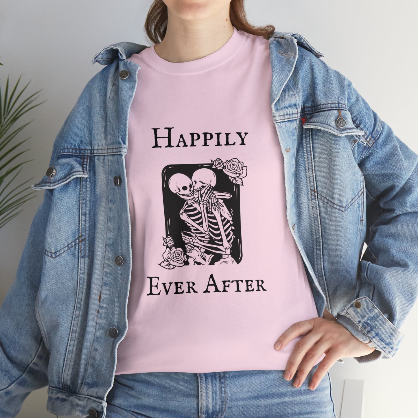 Halloween Skeleton Couple Love T-Shirt Anniversary Wedding Engagement