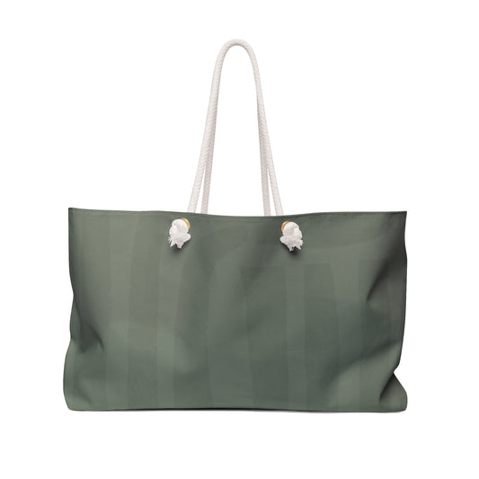 Weekender Bag Olive Green Rope Handle Tote – Minimalist Weekender Bag