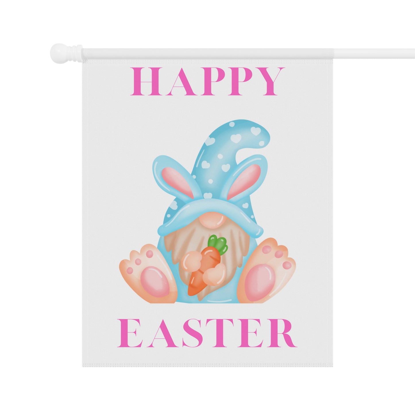 Easter Garden Banner | Cute Bunny Decor | Spring Home Accent